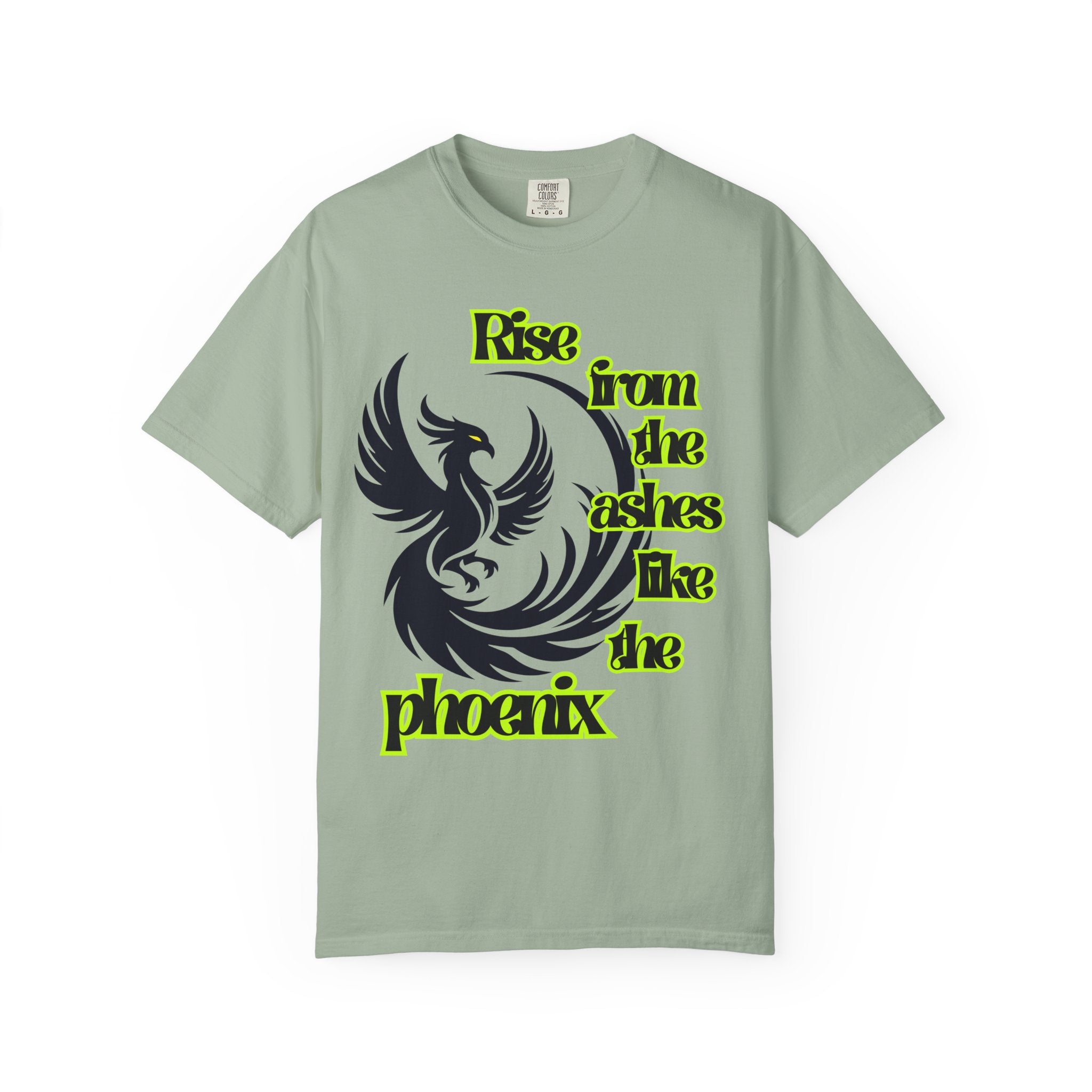 Phoenix Graphic Unisex T-shirt - Empowering 'Rise from the ashes like the phoenix' Design, Casual Wear, Gift for Resilience, [...]