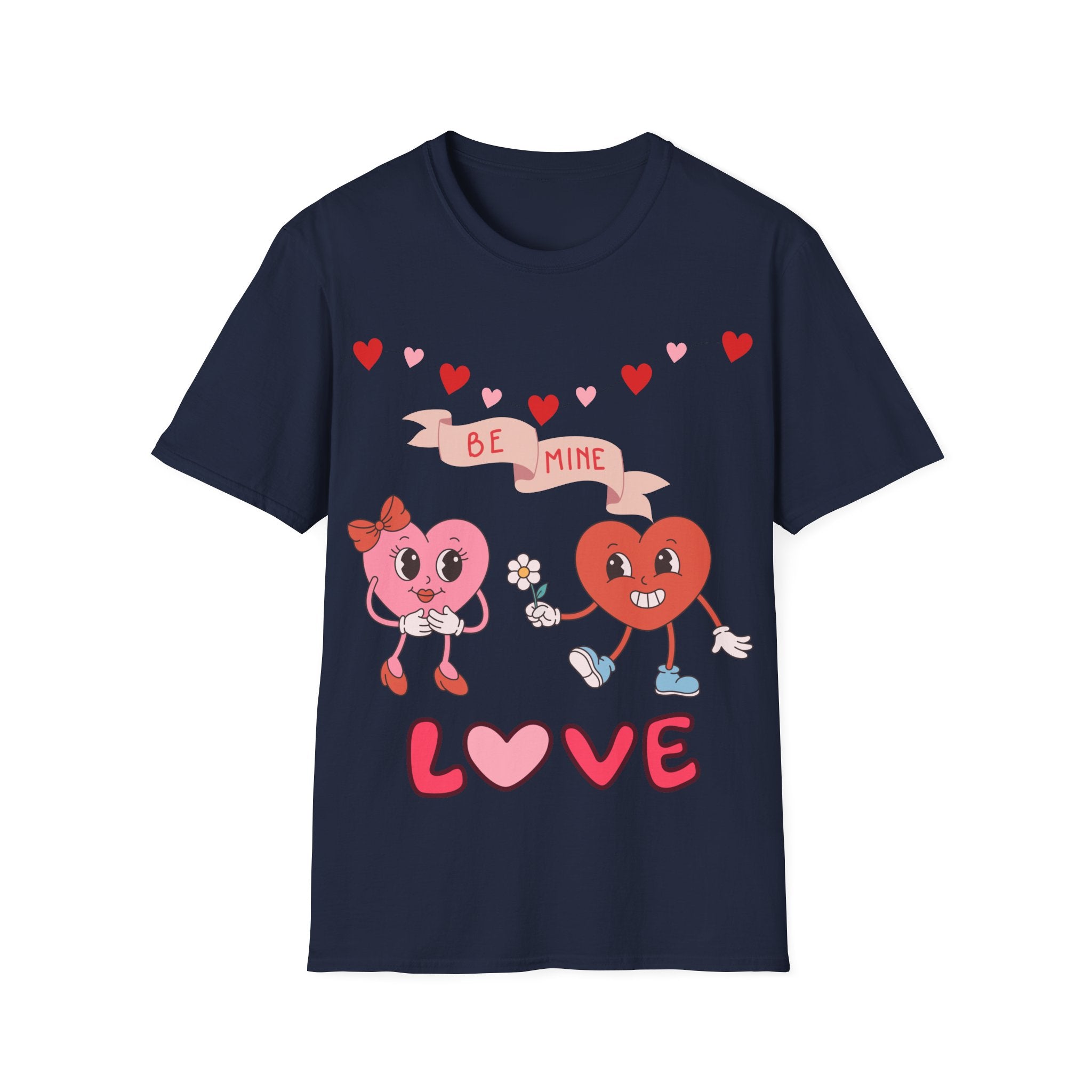 Valentine Hearts 'Be Mine' Love T-Shirt