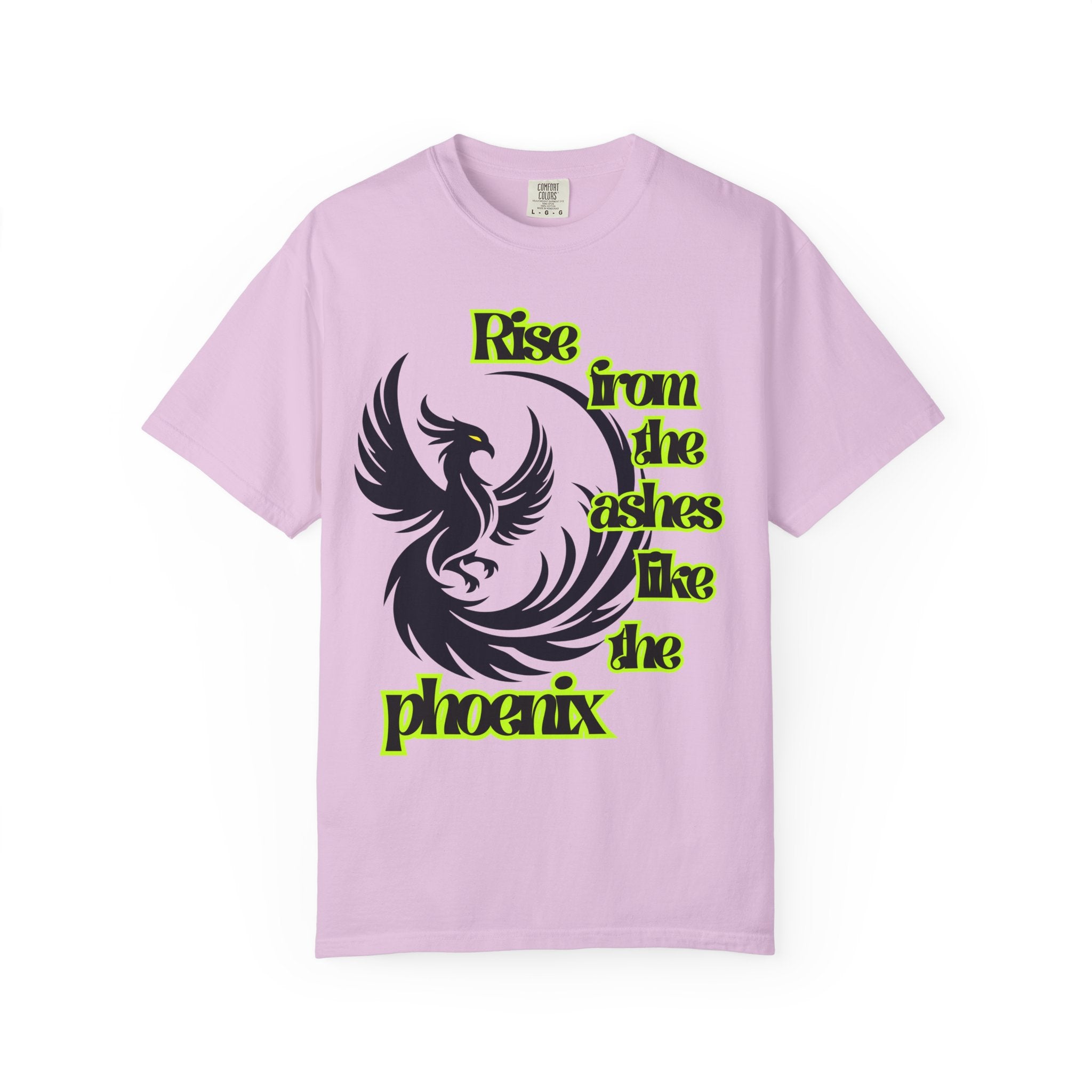 Phoenix Graphic Unisex T-shirt - Empowering 'Rise from the ashes like the phoenix' Design, Casual Wear, Gift for Resilience, [...]