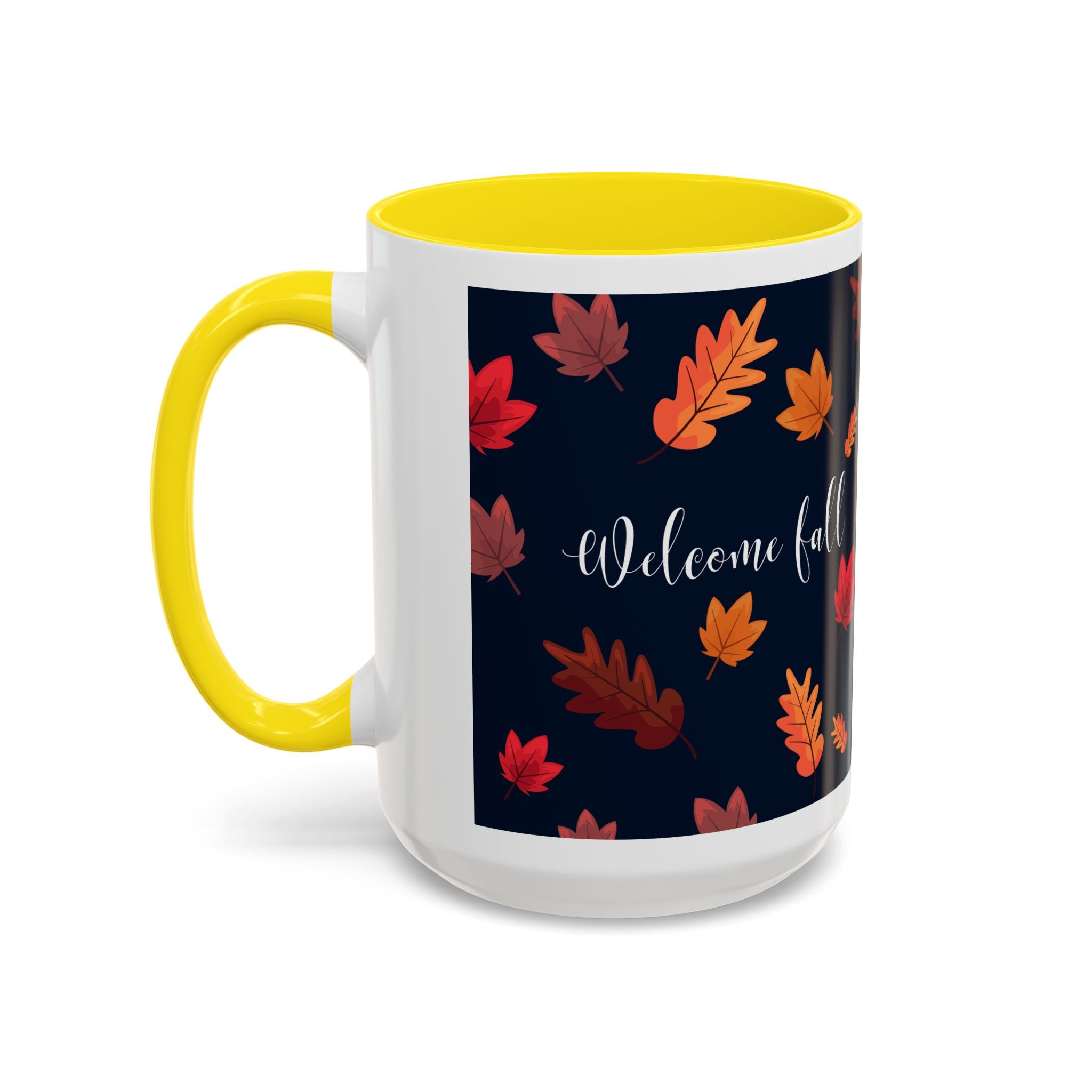 Welcome Fall Coffee Mug - Autumn Vibes, Seasonal Gift, Fall Decor, Hot Beverage Cup, Cozy Kitchenware