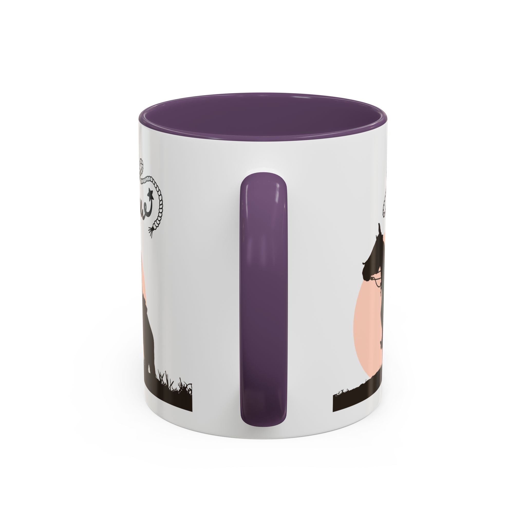 Cowboy Coffee Mug – Yee Haw, Western Decor, Gift for Horse Lovers, Rustic Tea Cup, Unique Rancher Present