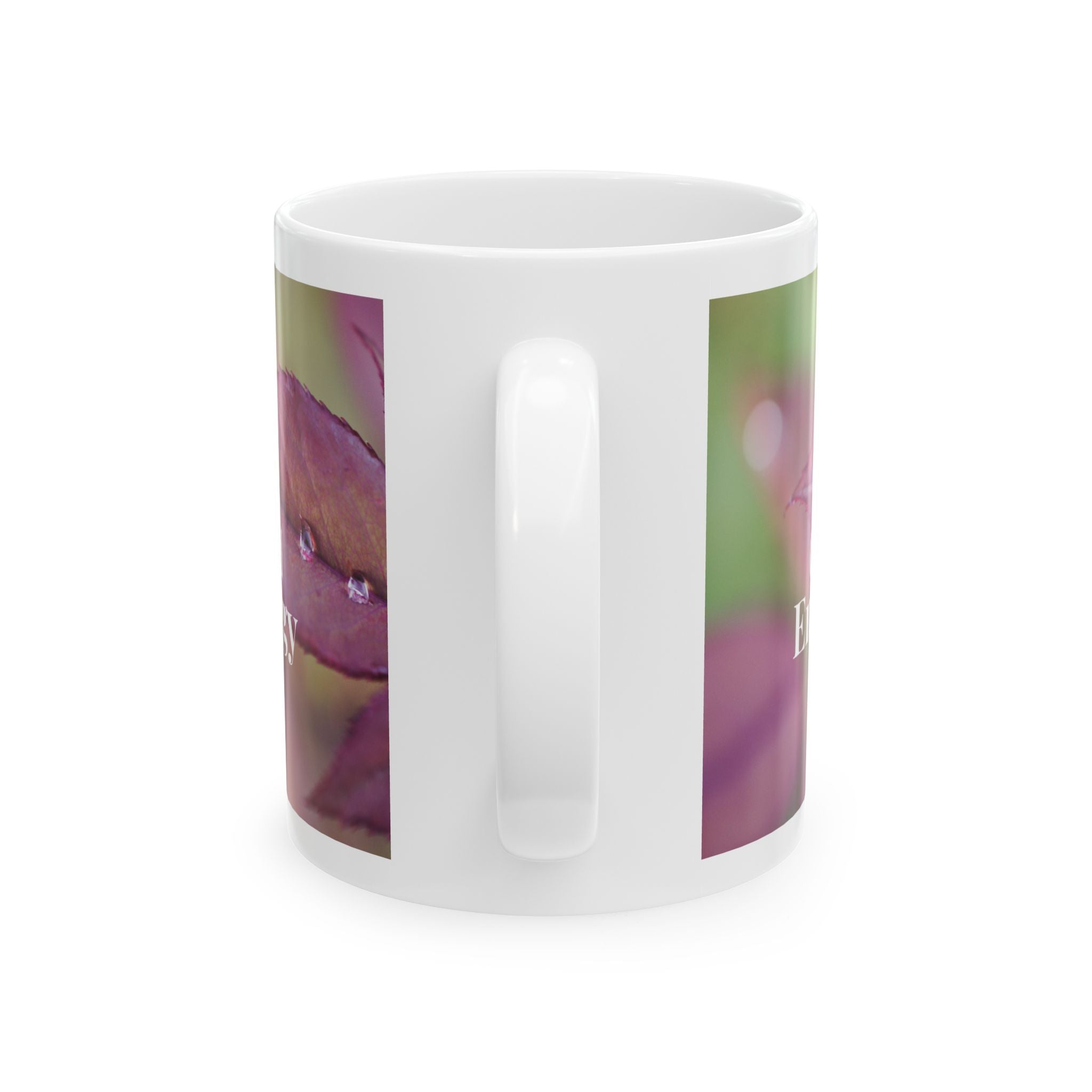 Elegant Floral Ceramic Mug - Perfect Gift for Tea Lovers, Coffee Enthusiasts, Housewarming, Mother's Day, Artist Inspirations