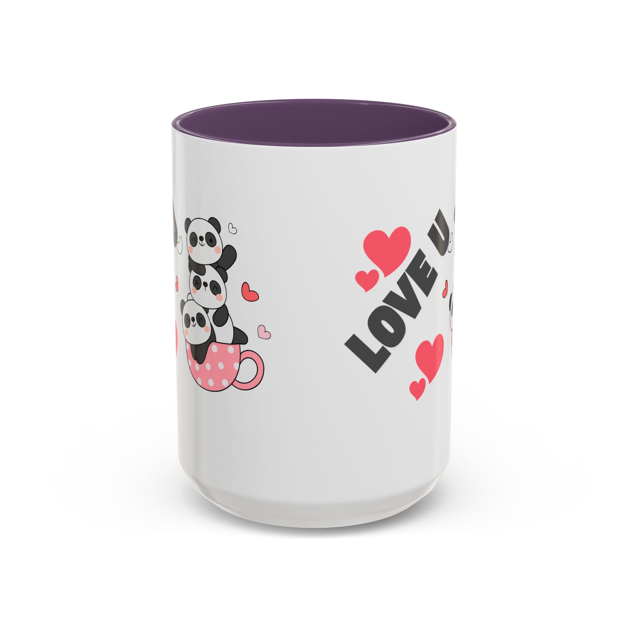 Adorable Panda Love Coffee Mug - Perfect Gift for Couples, Birthdays, Valentine's Day, Cute Kitchen Decor