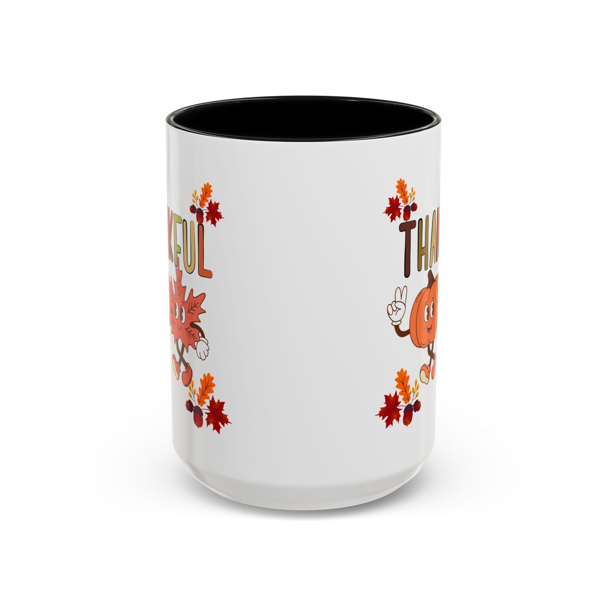 Gratitude Coffee Mug, Thankful Autumn Ceramic Cup, Thanksgiving Gift, Seasonal Drinkware, Fall Decor