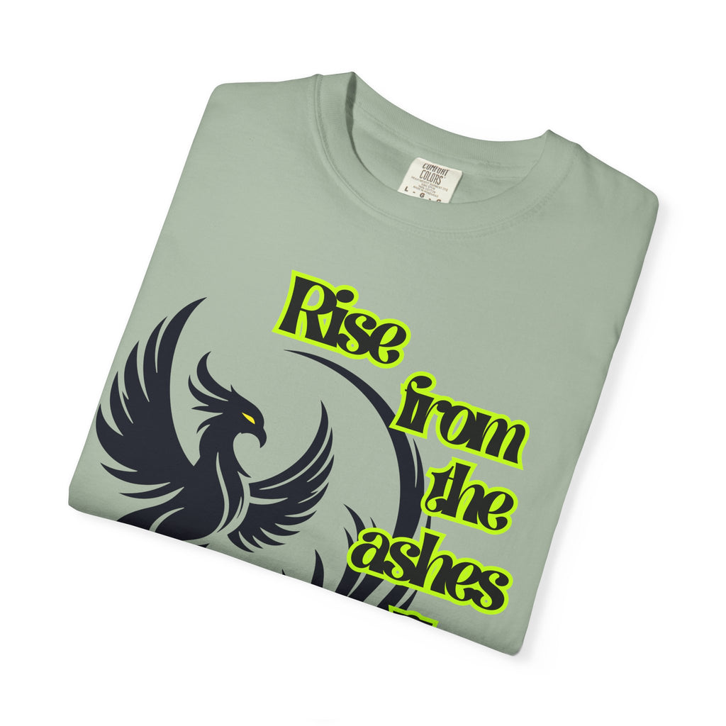 Phoenix Graphic Unisex T-shirt - Empowering 'Rise from the ashes like the phoenix' Design, Casual Wear, Gift for Resilience, [...]