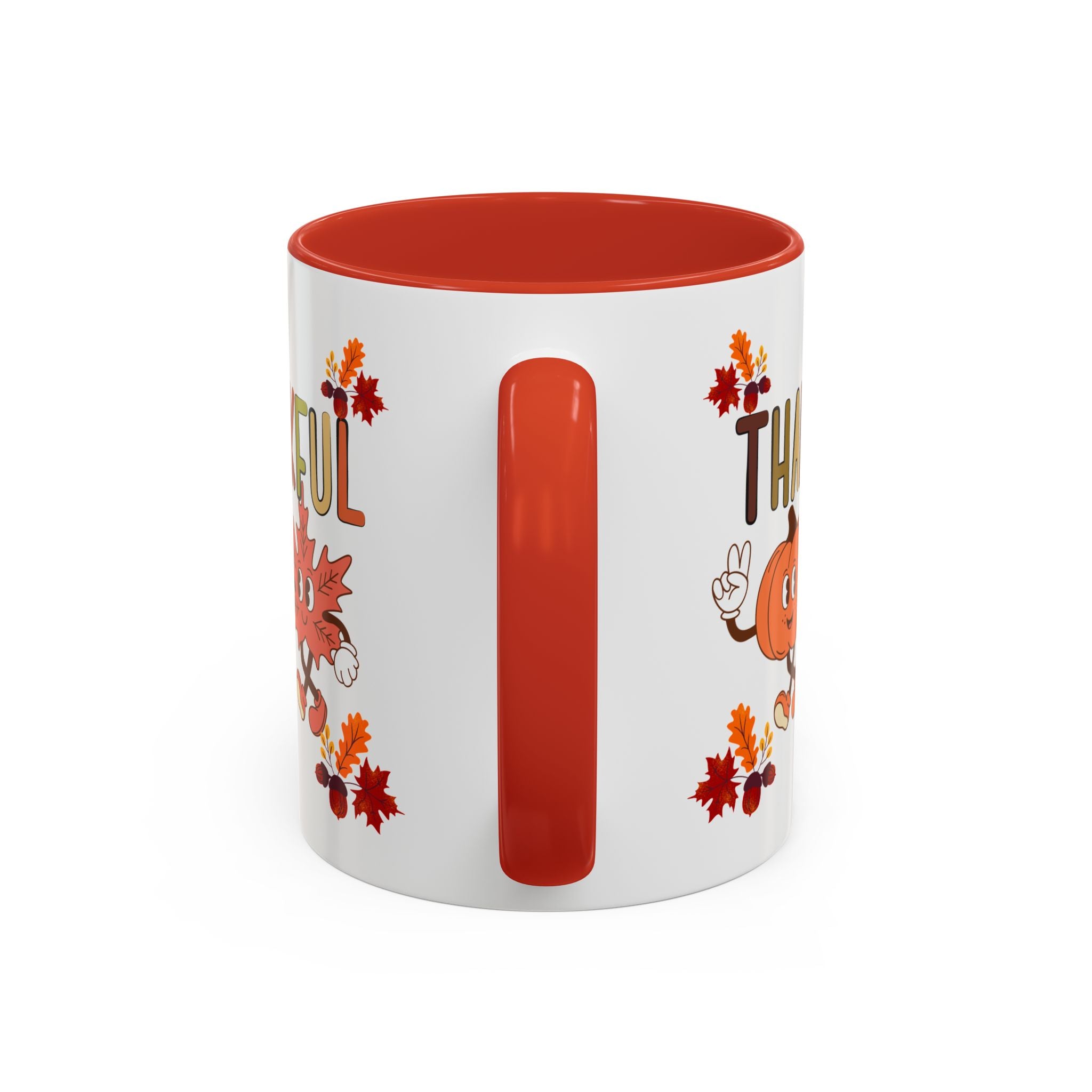 Gratitude Coffee Mug, Thankful Autumn Ceramic Cup, Thanksgiving Gift, Seasonal Drinkware, Fall Decor