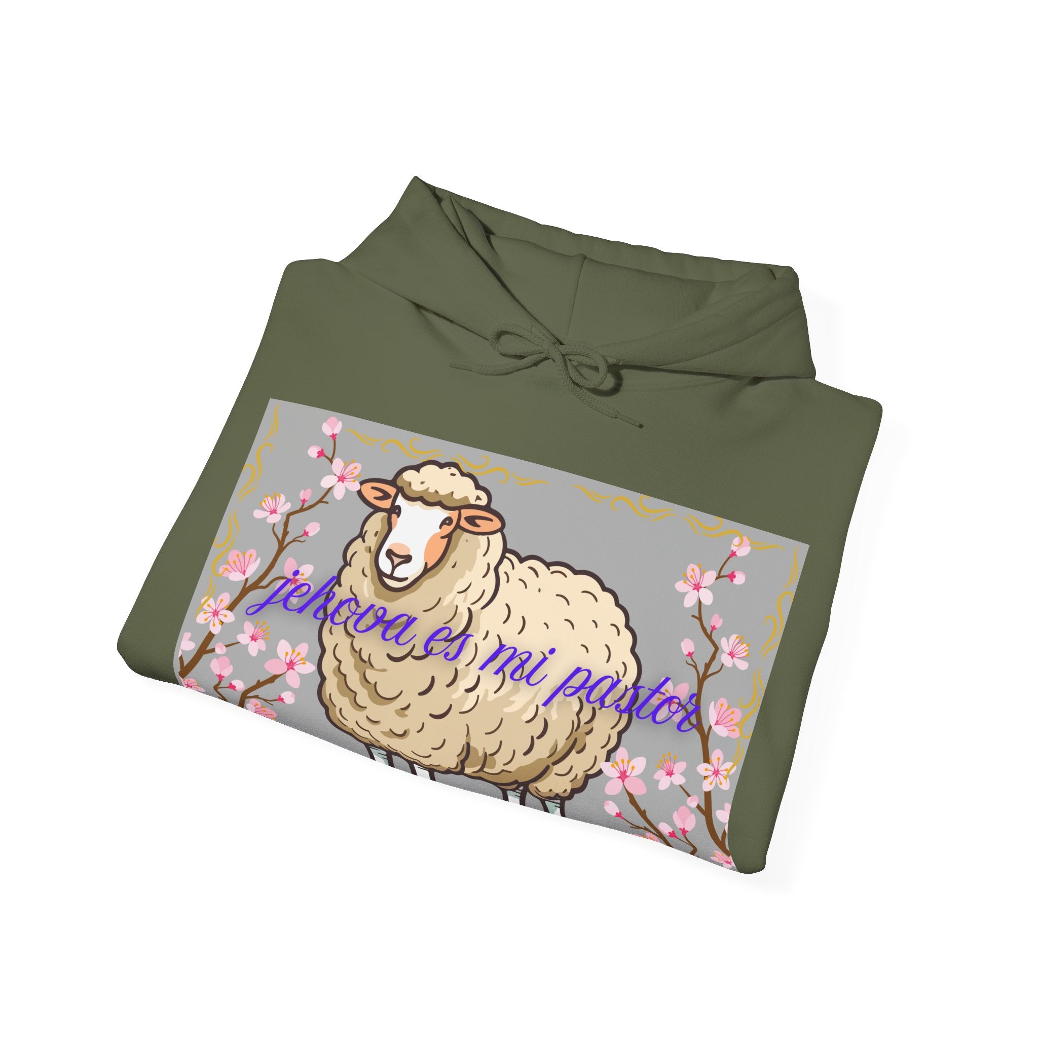 Whimsical Sheep Hoodie - Cozy Unisex Sweatshirt, Cute Gift for Animal Lovers, Spring Fashion, Perfect for Easter, Casual Wear