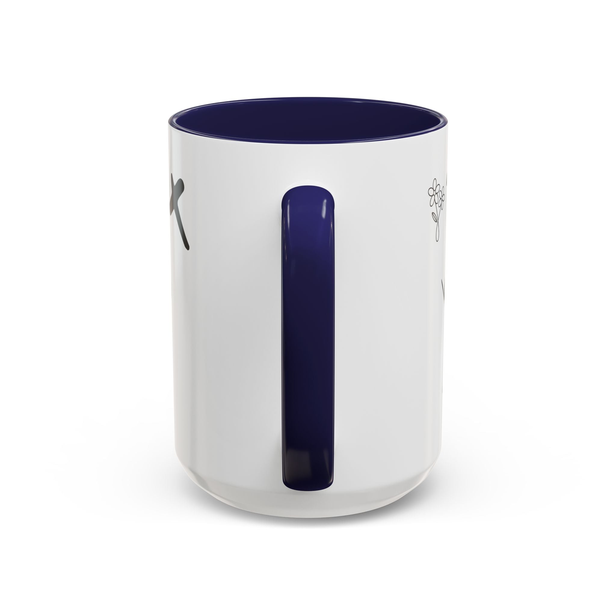 Christian Prayer Warrior Mug — "Guerrera de Oración y Hermana en Cristo" Accent Coffee Cup (11/15oz)