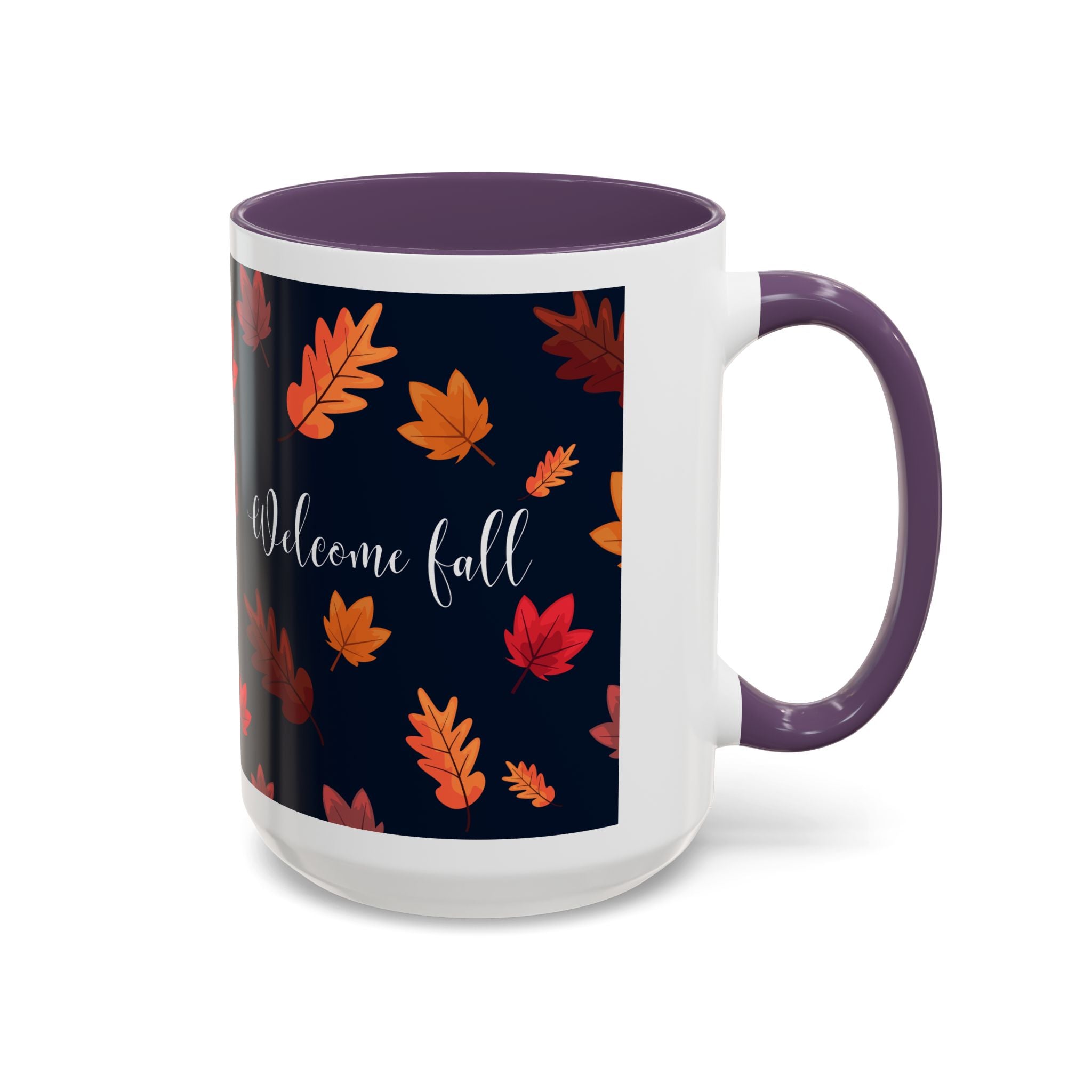 Welcome Fall Coffee Mug - Autumn Vibes, Seasonal Gift, Fall Decor, Hot Beverage Cup, Cozy Kitchenware