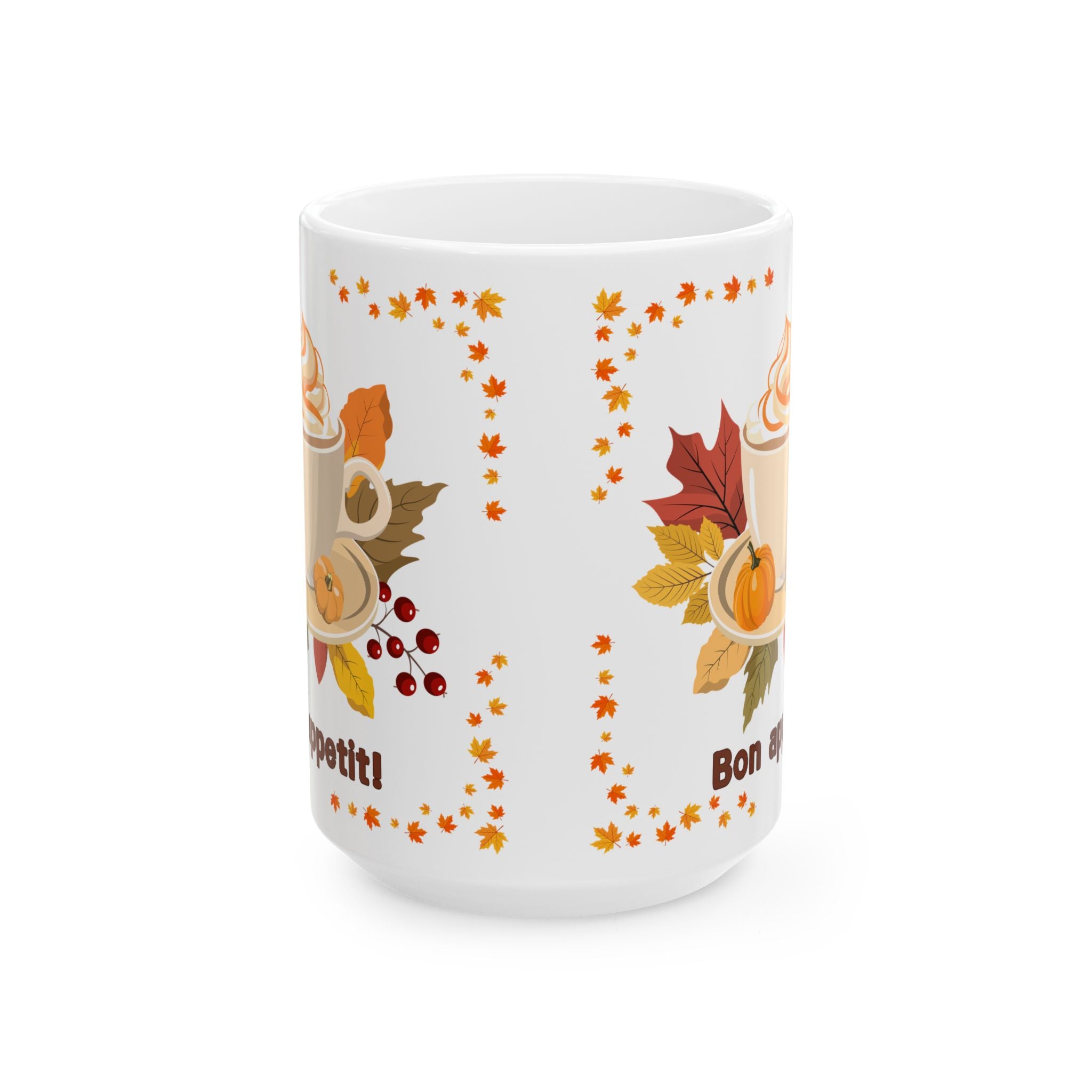 Fall Harvest Ceramic Mug for Warm Moments