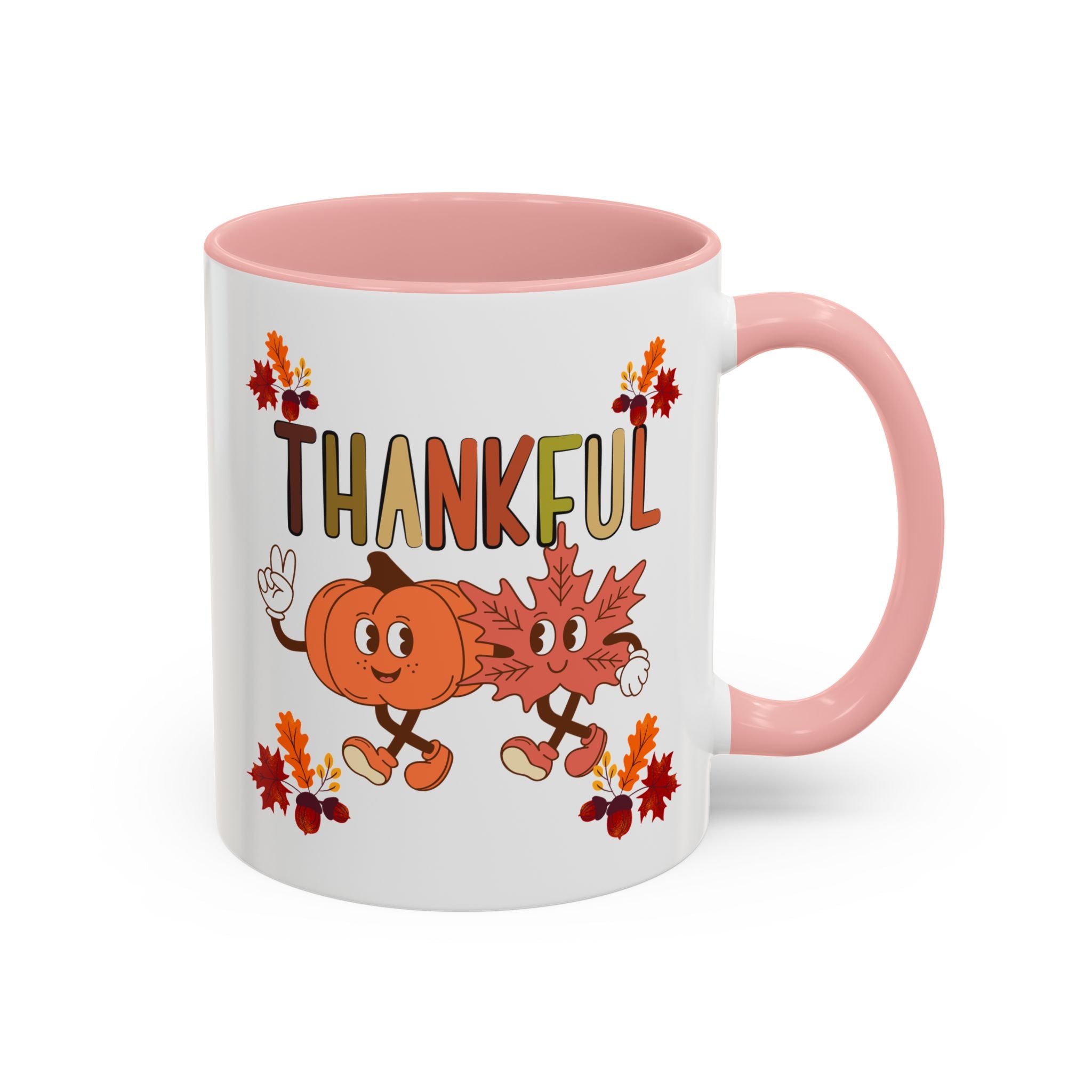 Gratitude Coffee Mug, Thankful Autumn Ceramic Cup, Thanksgiving Gift, Seasonal Drinkware, Fall Decor