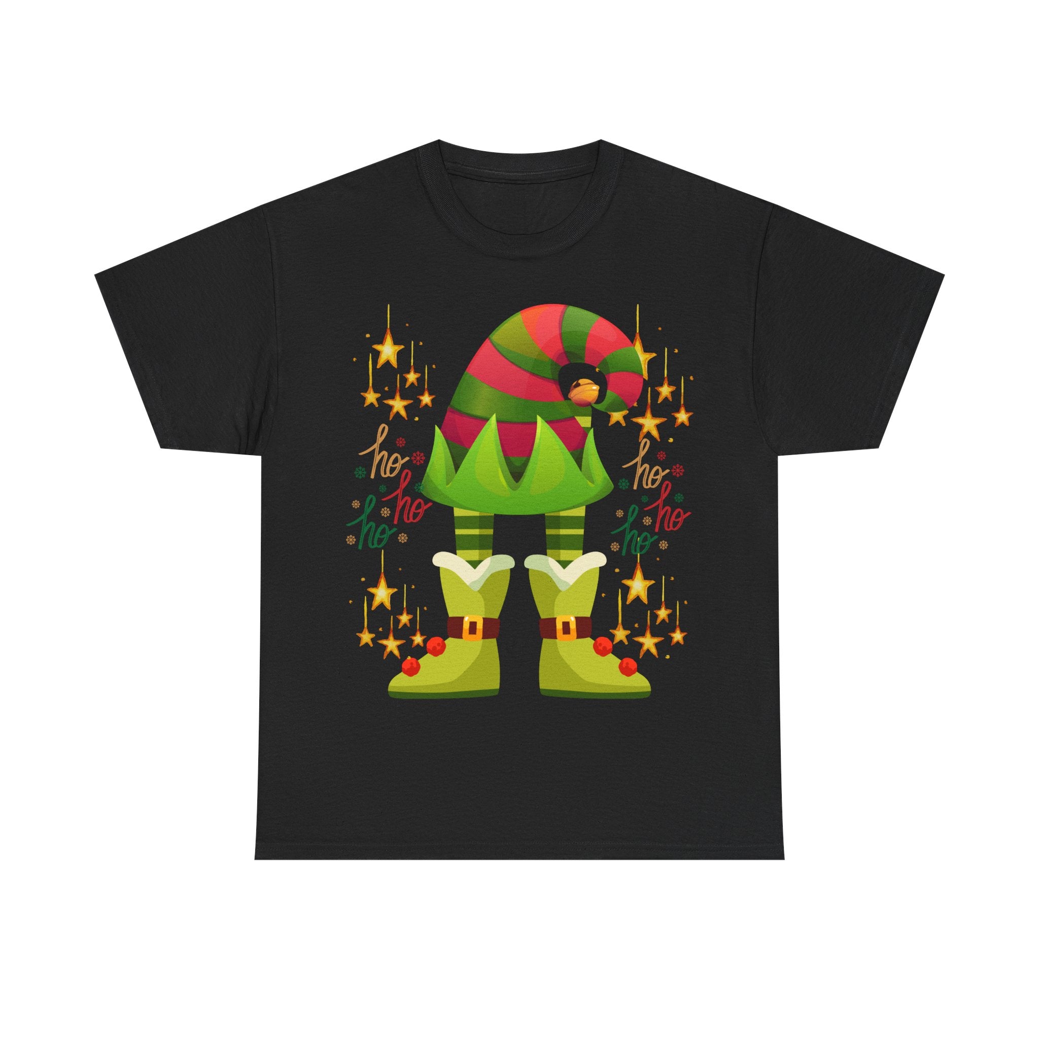 Elf Legs T-Shirt — Cute Christmas 'Ho Ho Ho' Holiday Tee