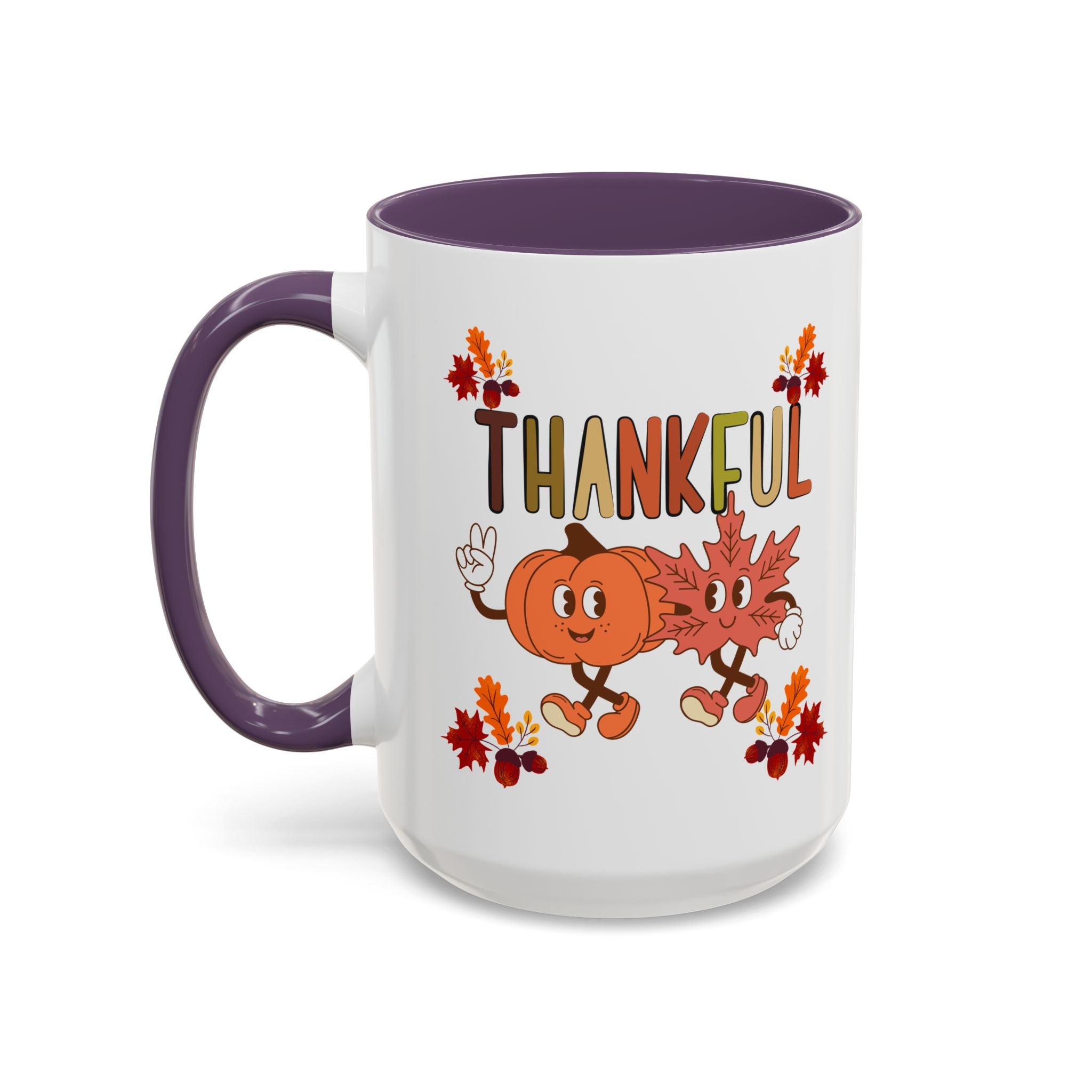 Gratitude Coffee Mug, Thankful Autumn Ceramic Cup, Thanksgiving Gift, Seasonal Drinkware, Fall Decor
