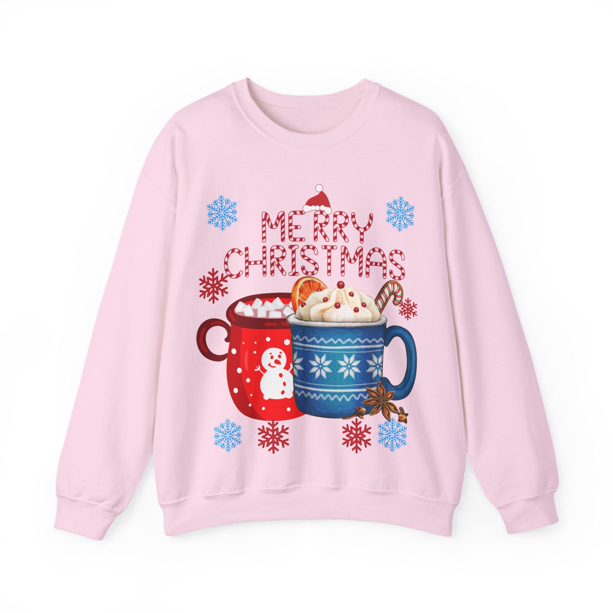 Merry Christmas Hot Cocoa Crewneck Sweatshirt