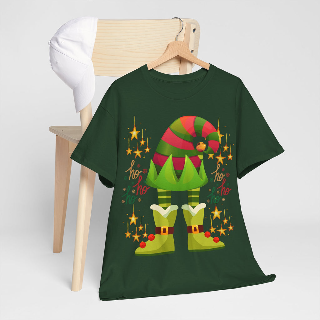 Elf Legs T-Shirt — Cute Christmas 'Ho Ho Ho' Holiday Tee