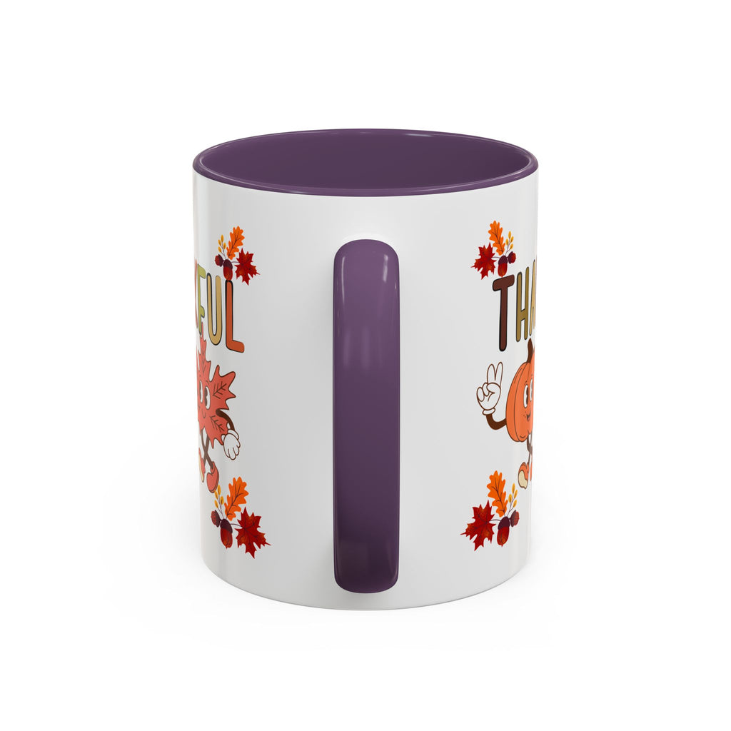 Gratitude Coffee Mug, Thankful Autumn Ceramic Cup, Thanksgiving Gift, Seasonal Drinkware, Fall Decor