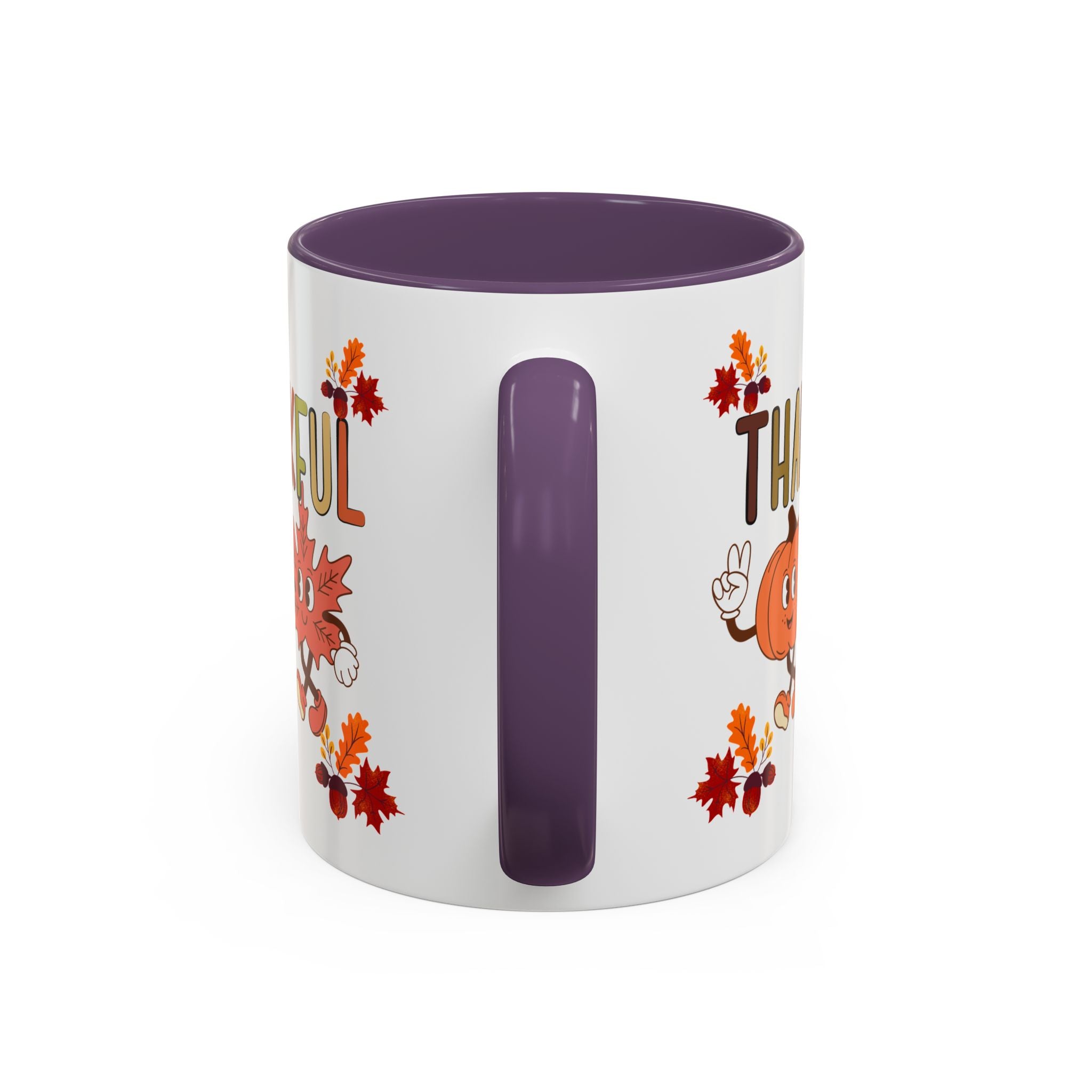 Gratitude Coffee Mug, Thankful Autumn Ceramic Cup, Thanksgiving Gift, Seasonal Drinkware, Fall Decor