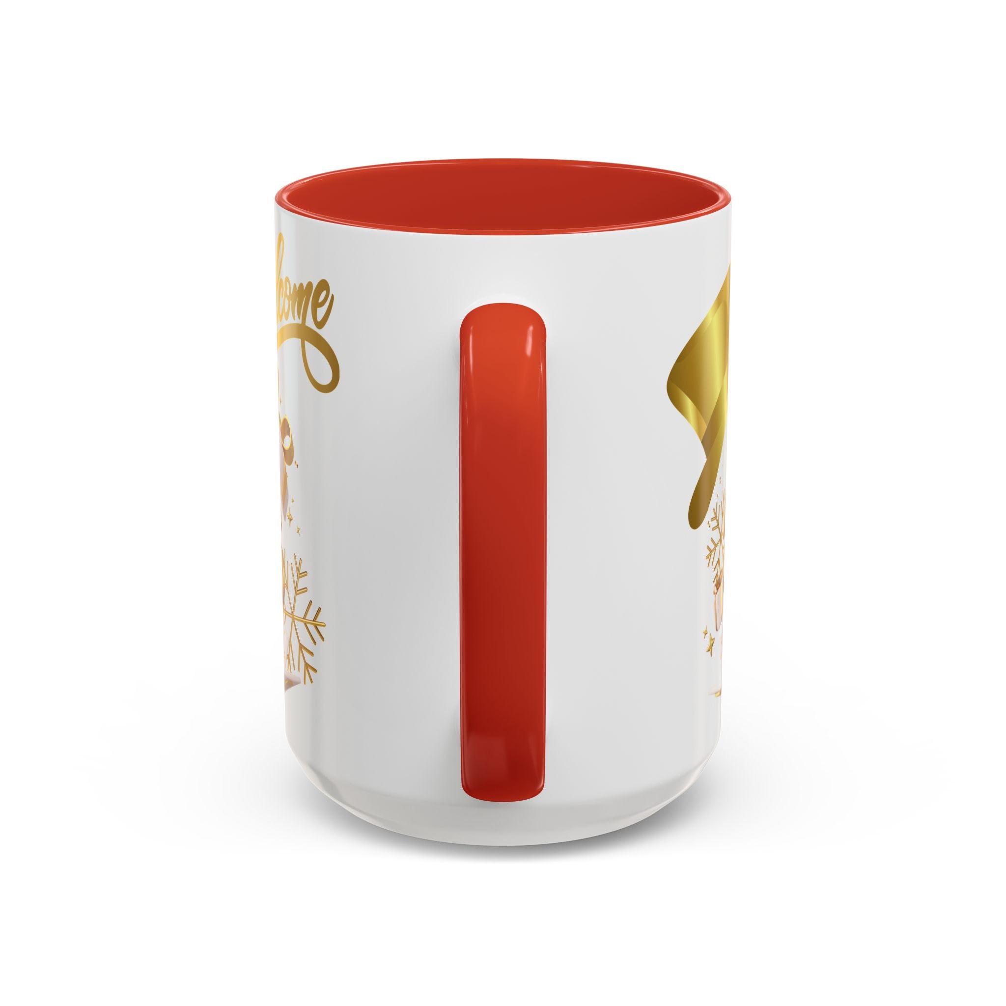 2026 New Year Coffee Mug — "Welcome 2026" Gold Celebration Accent Mug