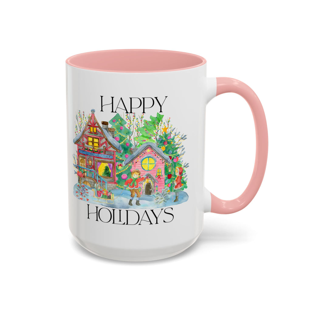 Festive Holiday Coffee Mug - Perfect Gift for Christmas, Winter Decor, Cozy Home Vibe, Holiday Gatherings, Cheerful Sips