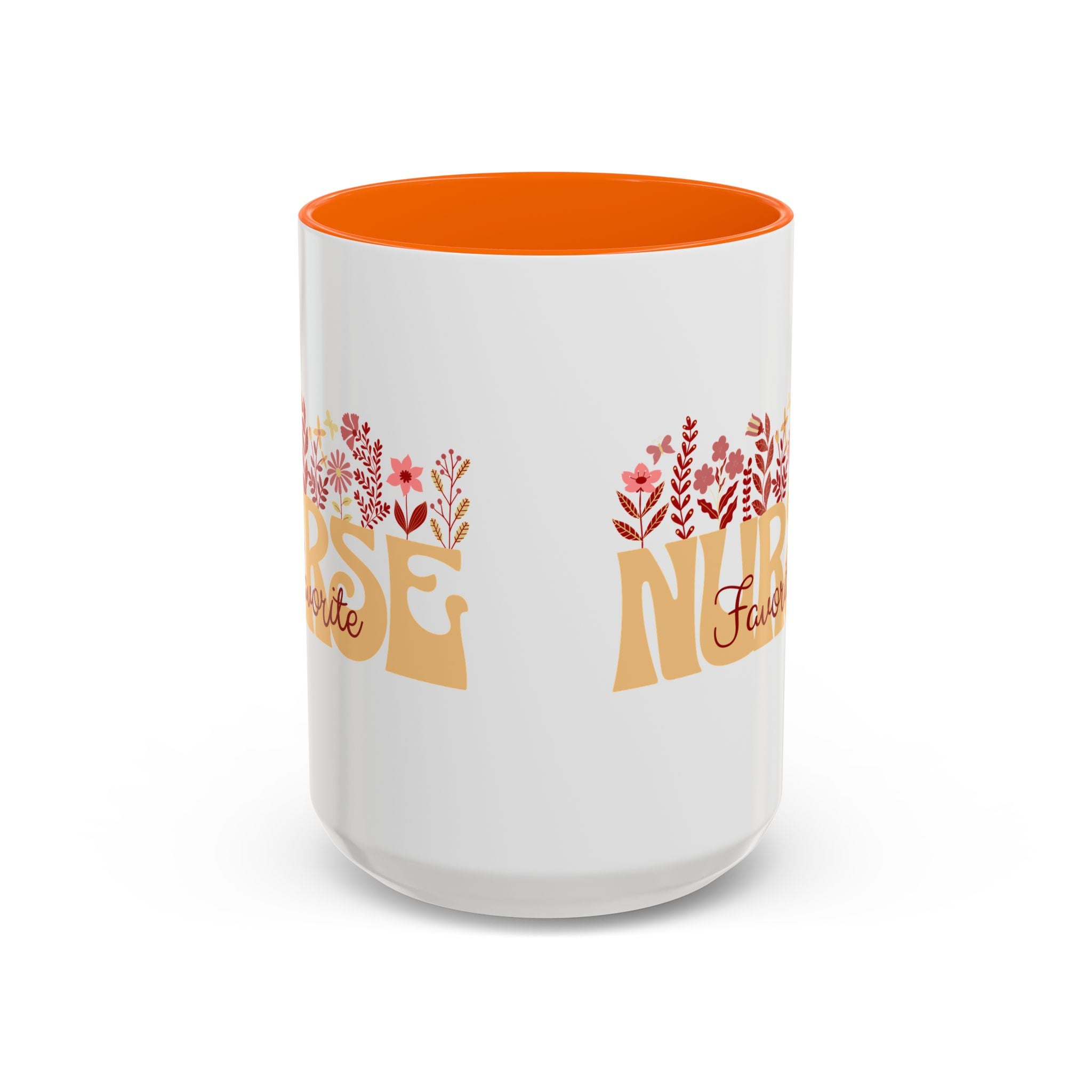 Nurse Favorite Coffee Mug | Floral Mug for Nurses | Gift for Nurse Appreciation Week, Nurses Day, Medical Professionals