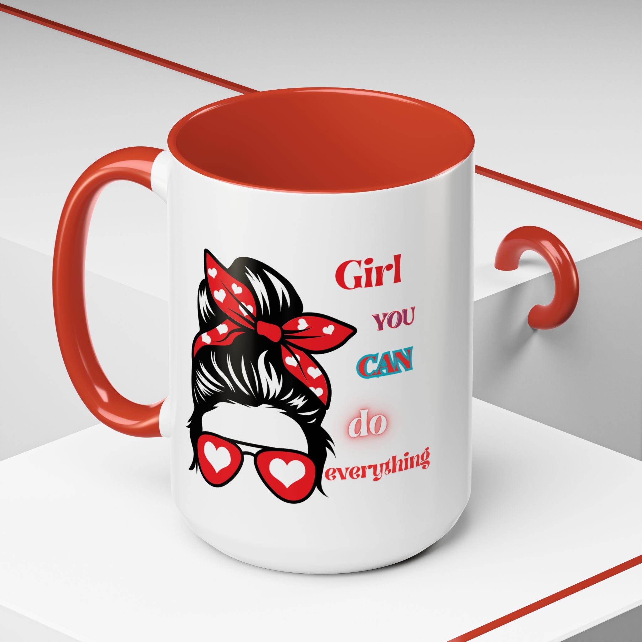 Empowering Vintage Coffee Mug, Inspirational Mug for Women, Gift for Her, Motivational Drinkware, 11oz and 15oz