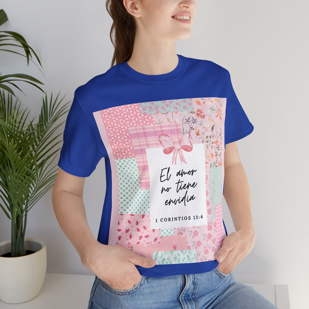 Floral Inspirational Tee – Love Has No Limits, Unisex Jersey Shirt, Motivational T-Shirt, Gifts for Her, Positive Affirmation Top