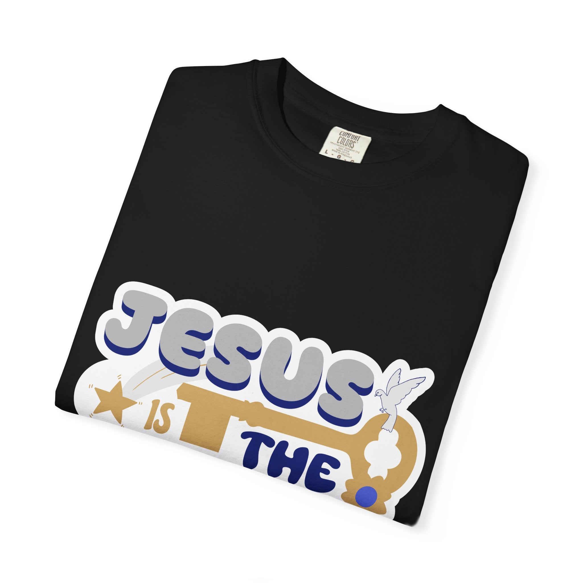Jesus Is The King T-Shirt — Retro Christian Faith Tee