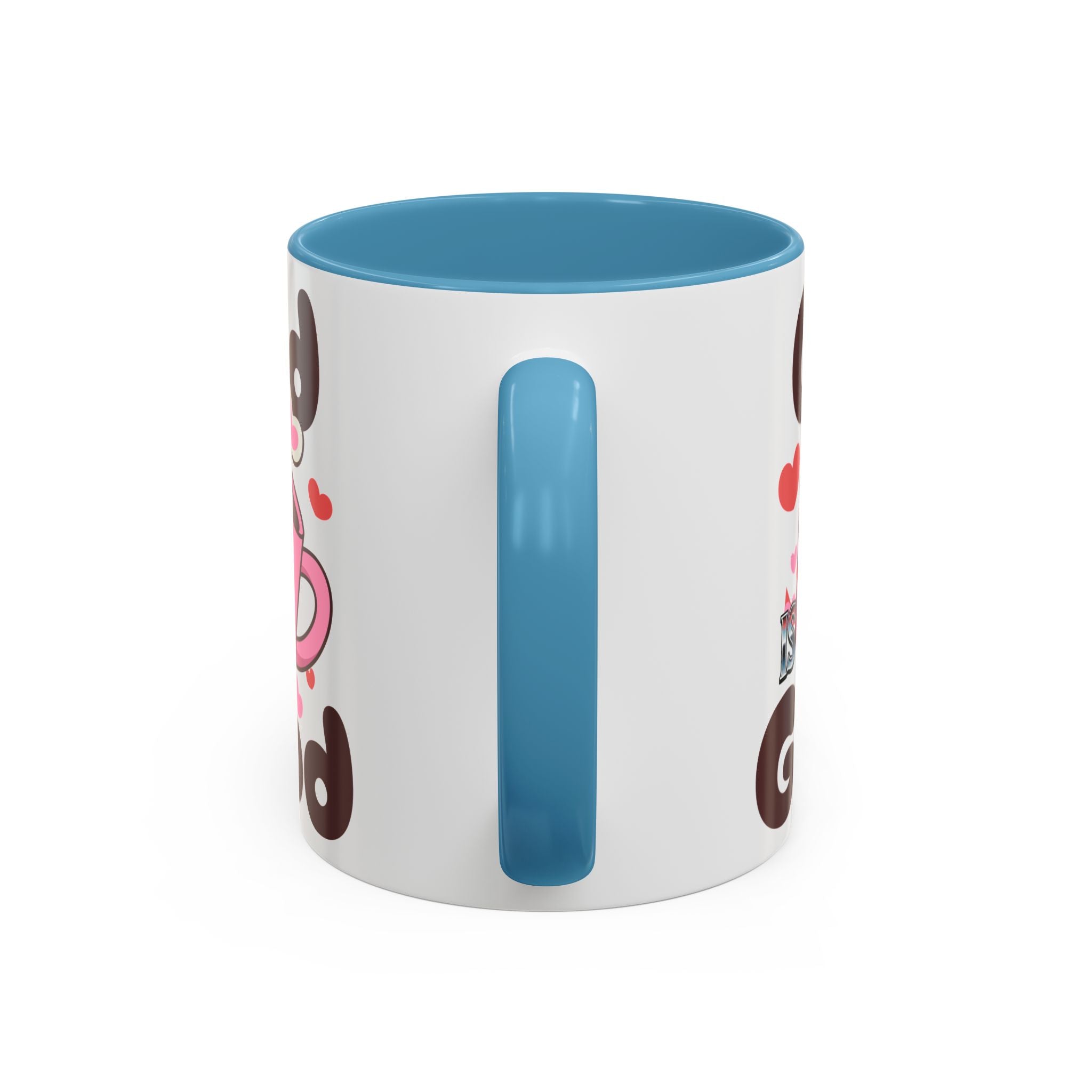 Cute God is Good Coffee Mug | Love Inspired Drinkware for Coffee Lovers, Gift for Friends, Anniversaries, Home Decor, Faith-Based Gifts