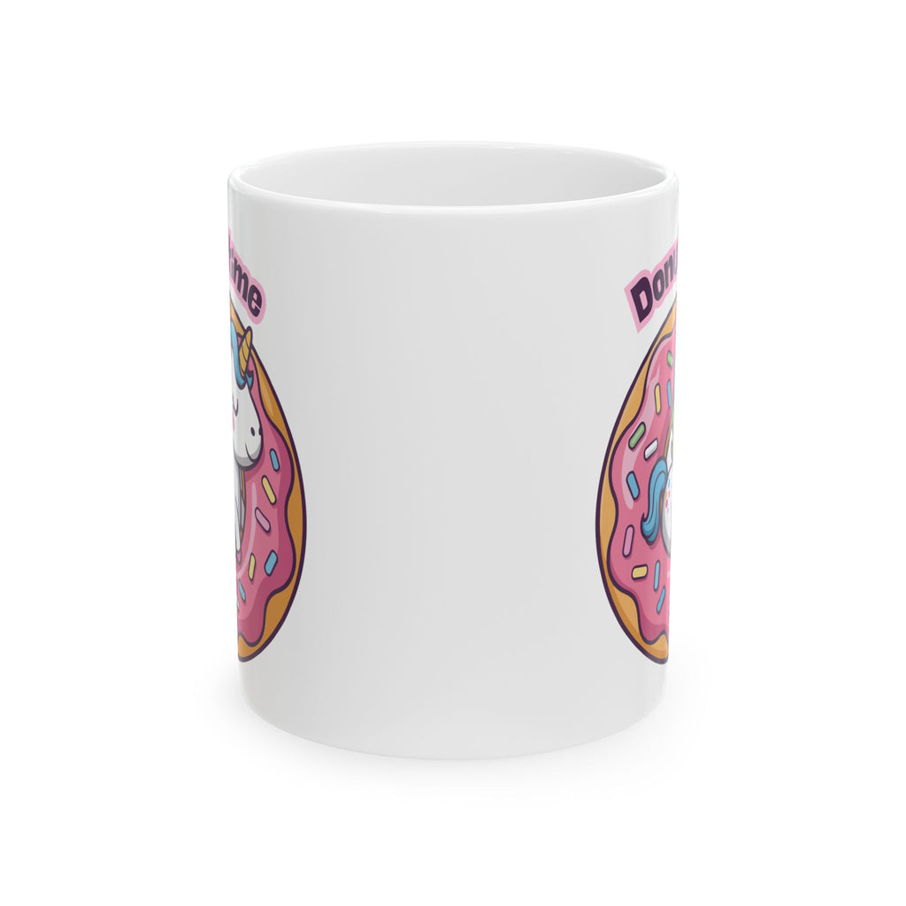 Whimsical Unicorn Donut Ceramic Mug | Fun Coffee Cup, Cute Gift, Office Mug, Birthday Present, Celebration Essential
