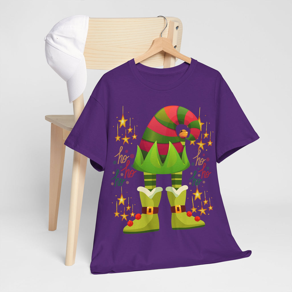 Elf Legs T-Shirt — Cute Christmas 'Ho Ho Ho' Holiday Tee