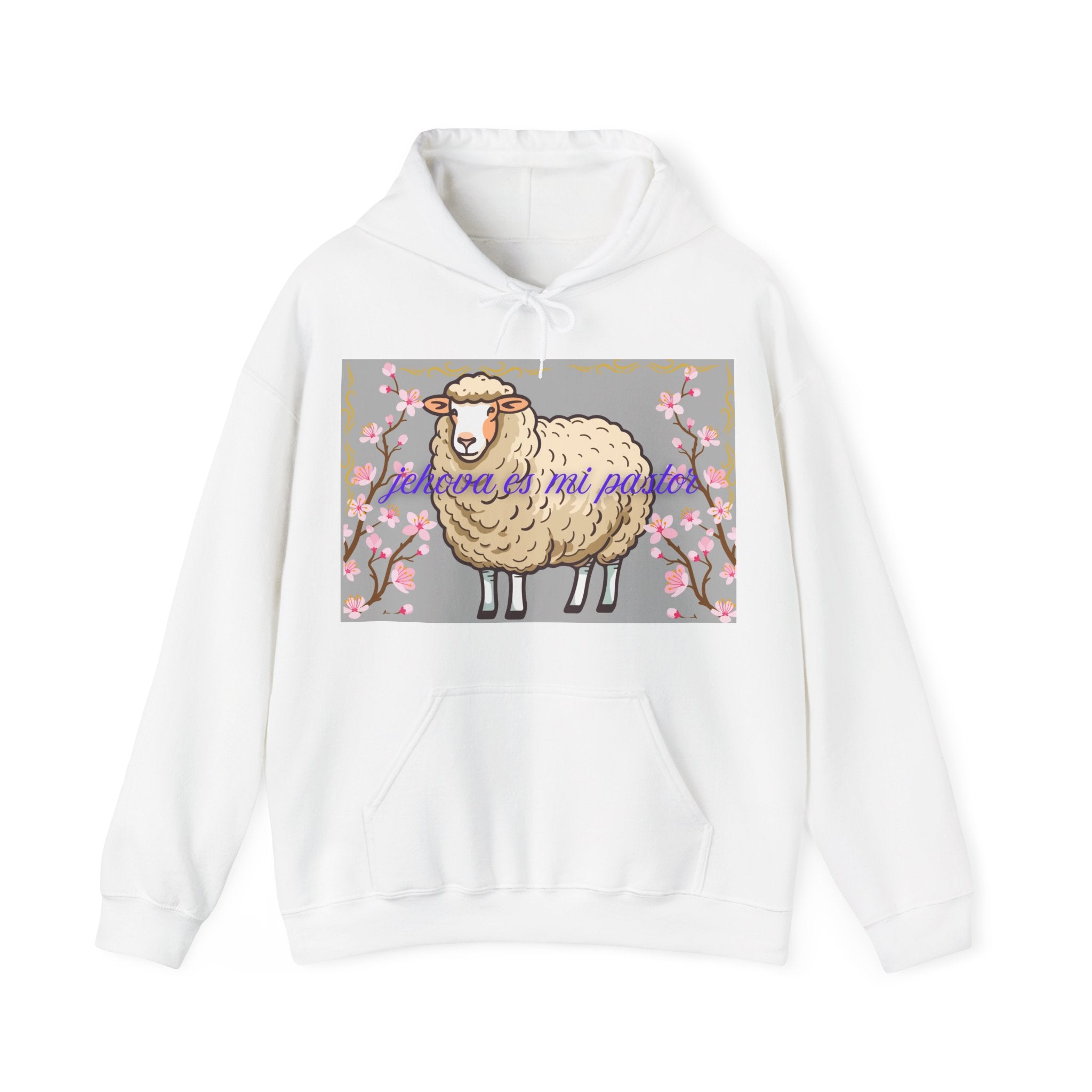Whimsical Sheep Hoodie - Cozy Unisex Sweatshirt, Cute Gift for Animal Lovers, Spring Fashion, Perfect for Easter, Casual Wear