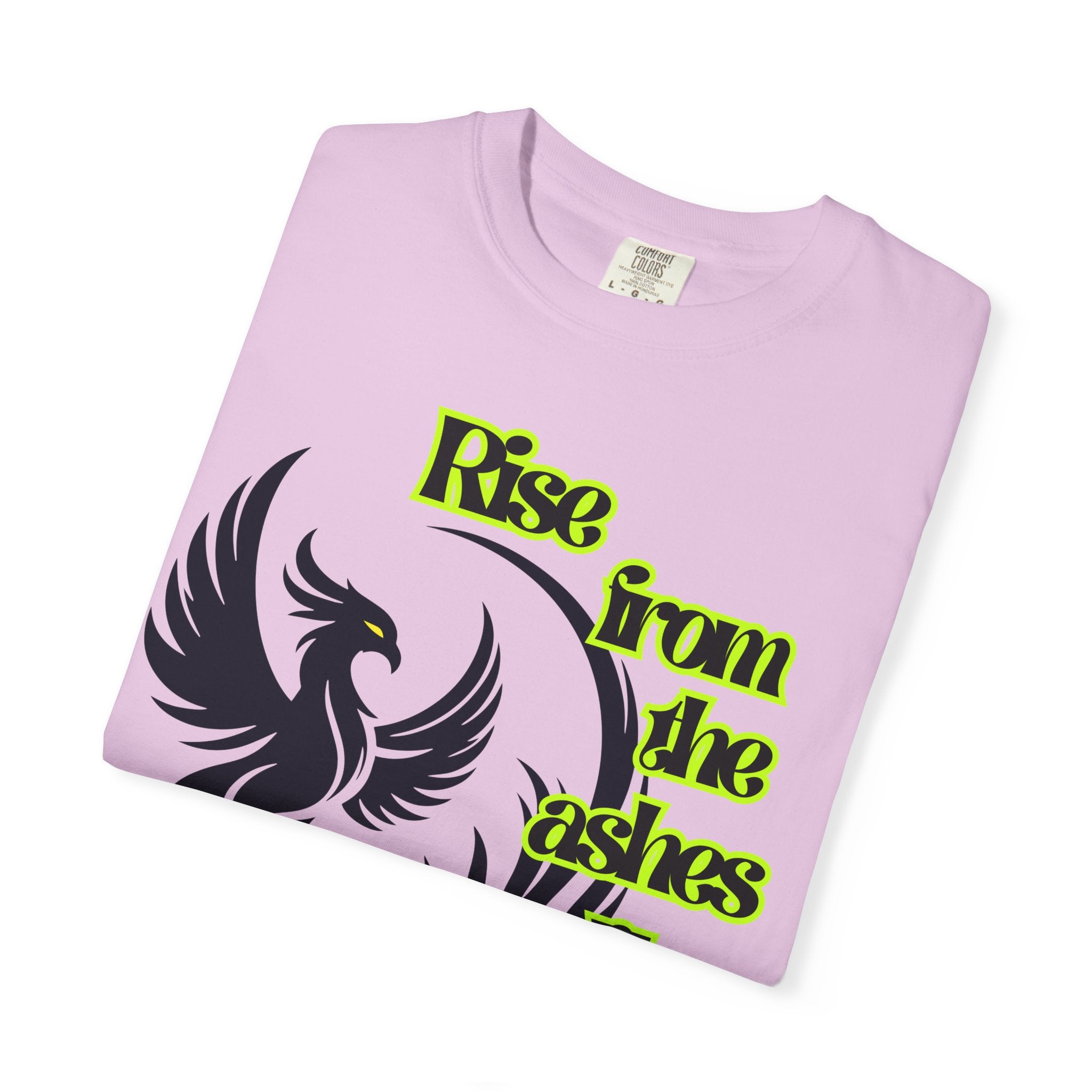 Phoenix Graphic Unisex T-shirt - Empowering 'Rise from the ashes like the phoenix' Design, Casual Wear, Gift for Resilience, [...]