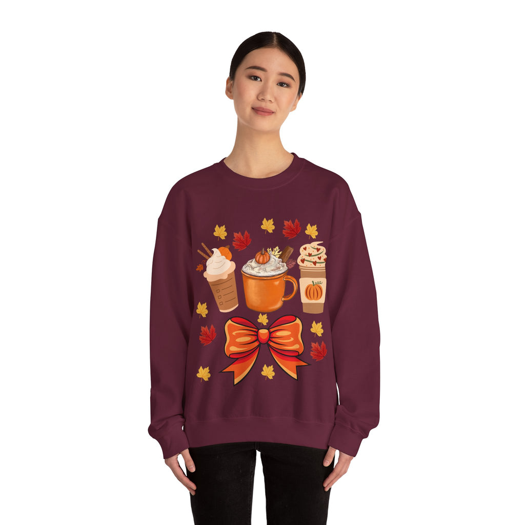 Fall Harvest Cozy Sweatshirt, Thanksgiving Gift, Pumpkin Spice, Autumn Vibes, Holiday Apparel, Cute Fall Sweater