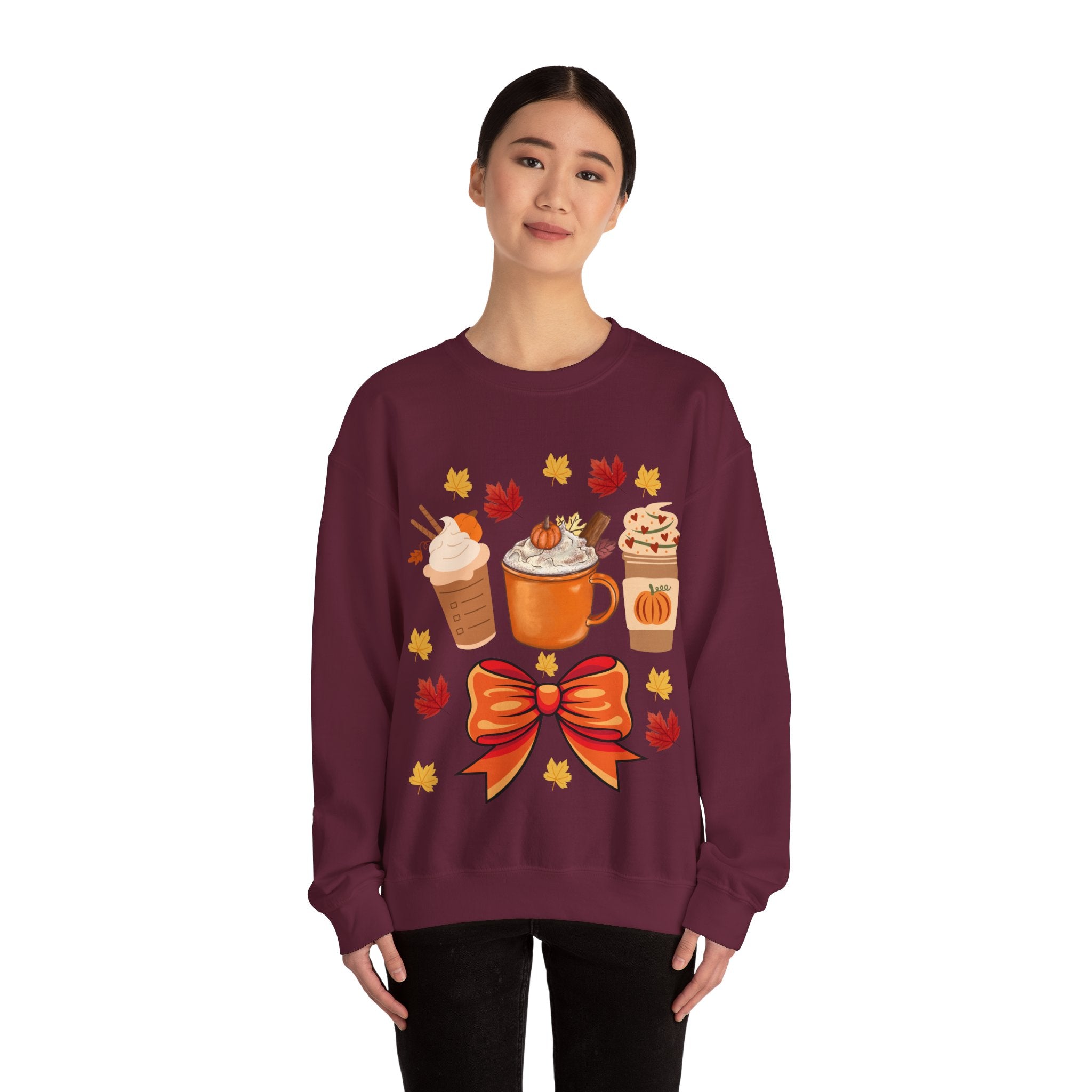 Fall Harvest Cozy Sweatshirt, Thanksgiving Gift, Pumpkin Spice, Autumn Vibes, Holiday Apparel, Cute Fall Sweater