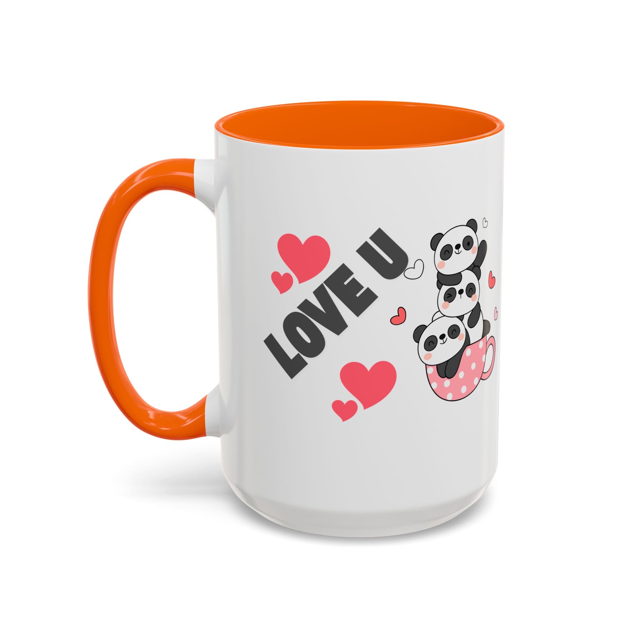 Adorable Panda Love Coffee Mug - Perfect Gift for Couples, Birthdays, Valentine's Day, Cute Kitchen Decor