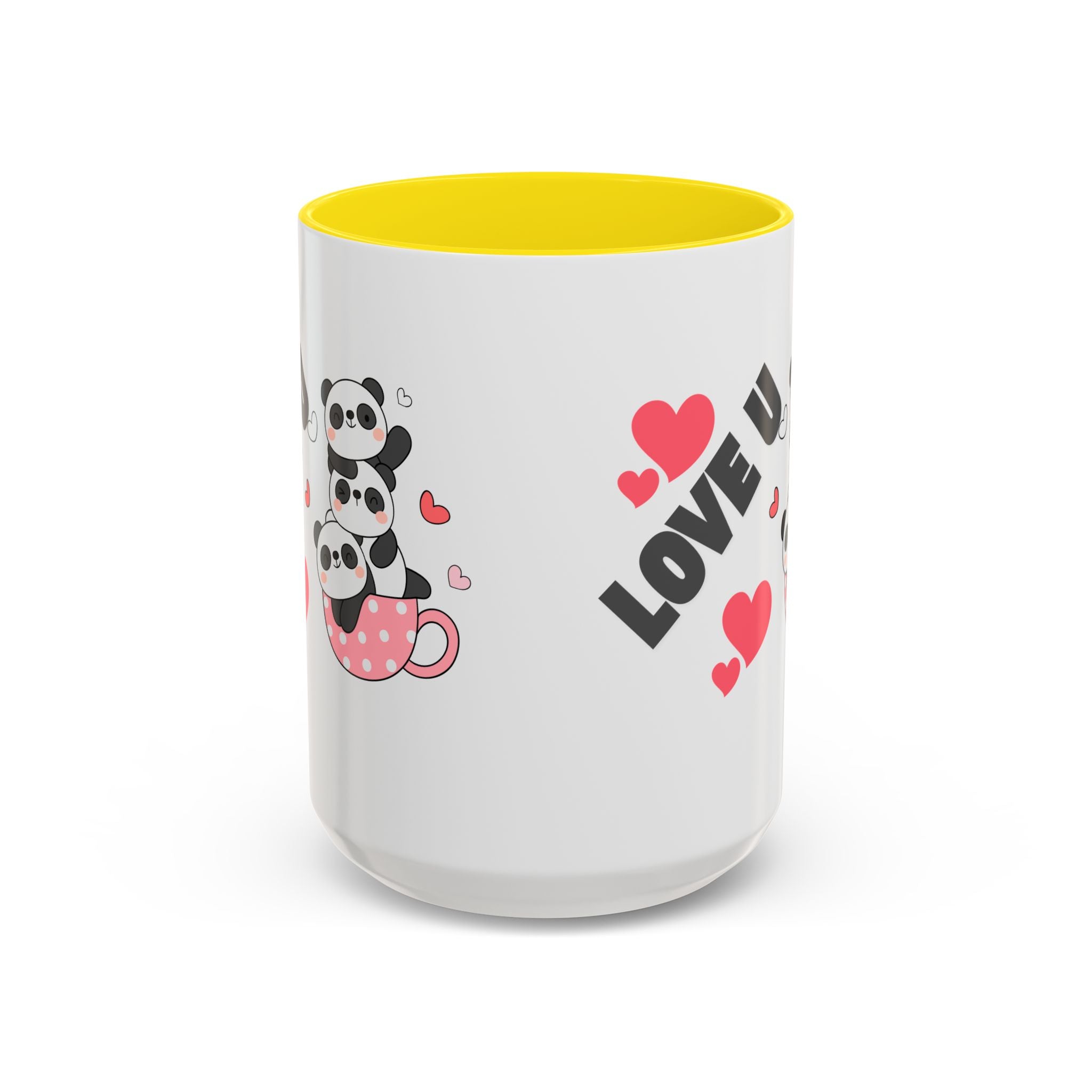 Adorable Panda Love Coffee Mug - Perfect Gift for Couples, Birthdays, Valentine's Day, Cute Kitchen Decor