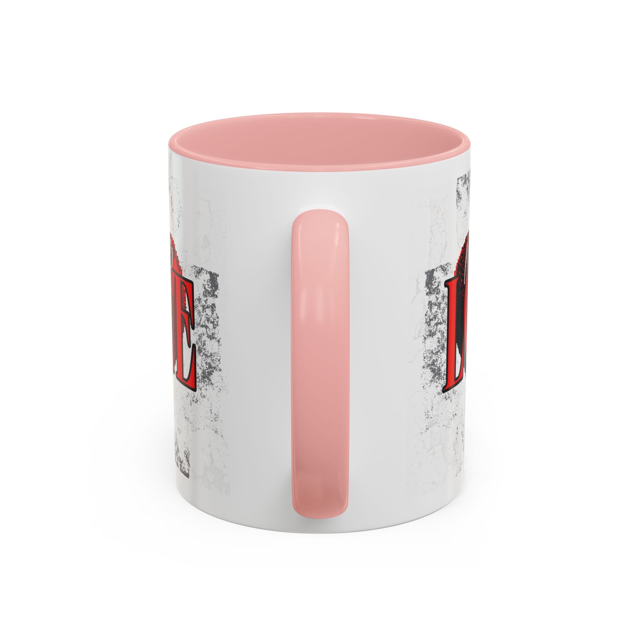 Love Accent Coffee Mug - Perfect Gift for Valentine's Day, Romantic Gift, Heart Mug, Coffee Lovers, Personalized Mug