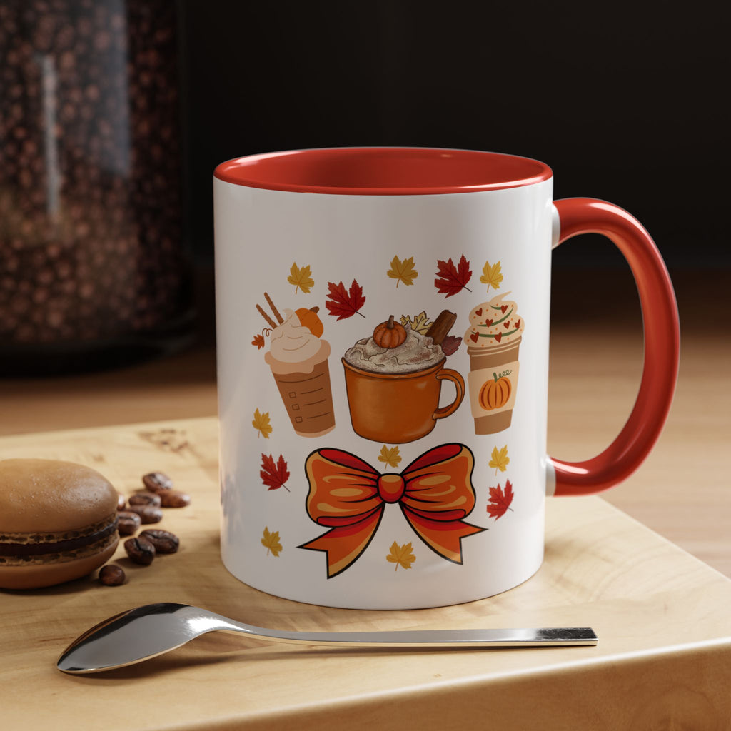 Autumn Coffee Mug, Fall Decor, Pumpkin Spice Gift, Cozy Coffee Cup, Seasonal Kitchenware