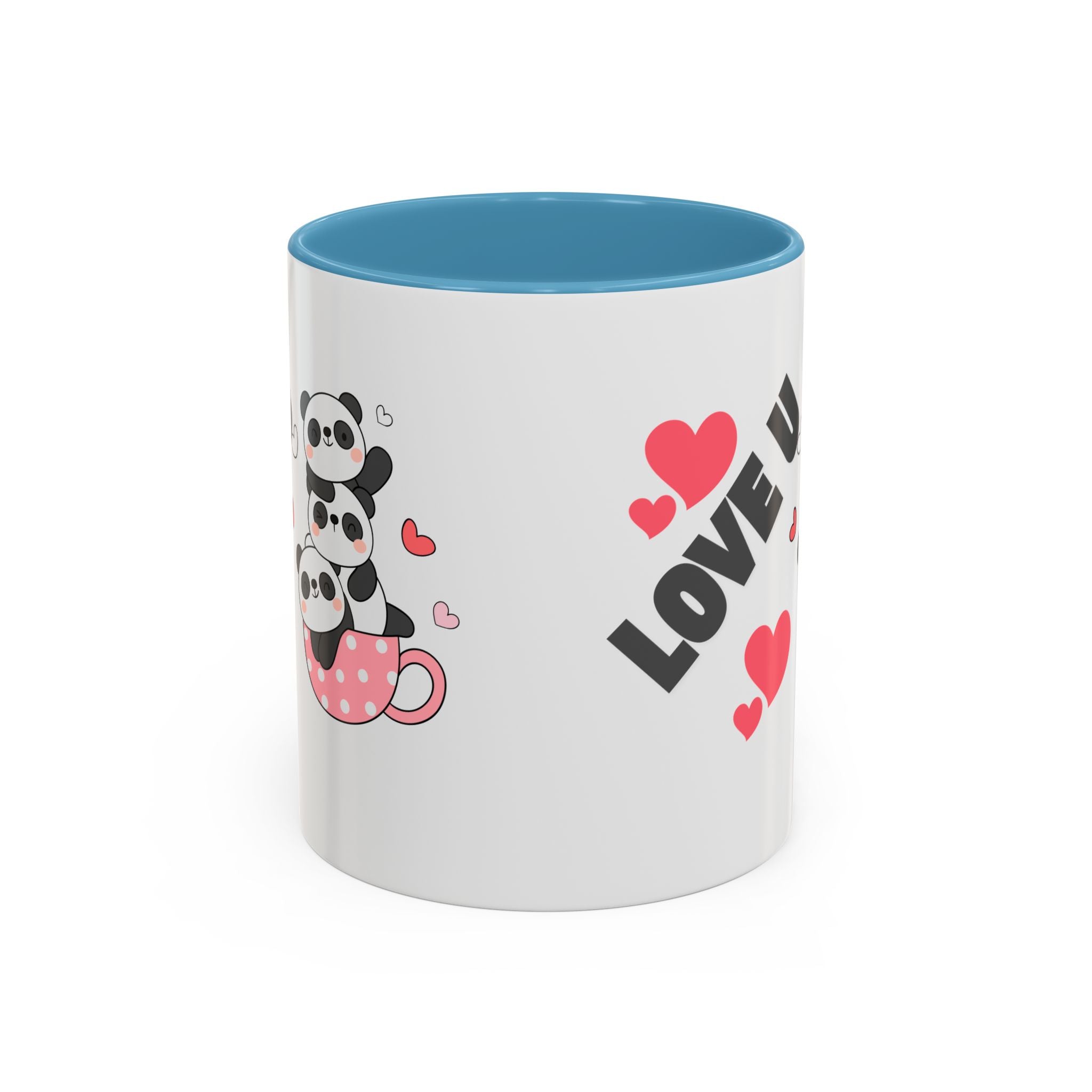 Adorable Panda Love Coffee Mug - Perfect Gift for Couples, Birthdays, Valentine's Day, Cute Kitchen Decor