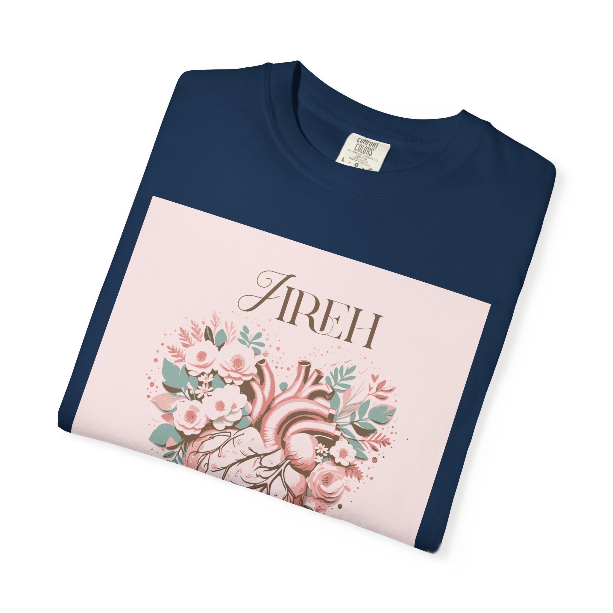 You Are Enough Floral Heart T-Shirt