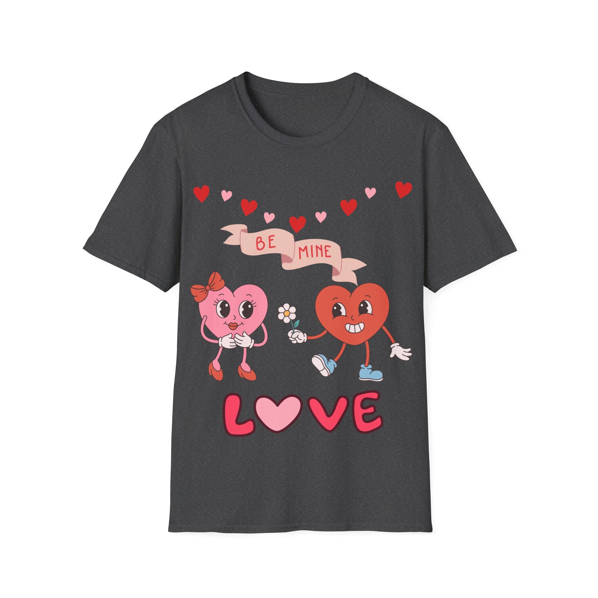 Valentine Hearts 'Be Mine' Love T-Shirt