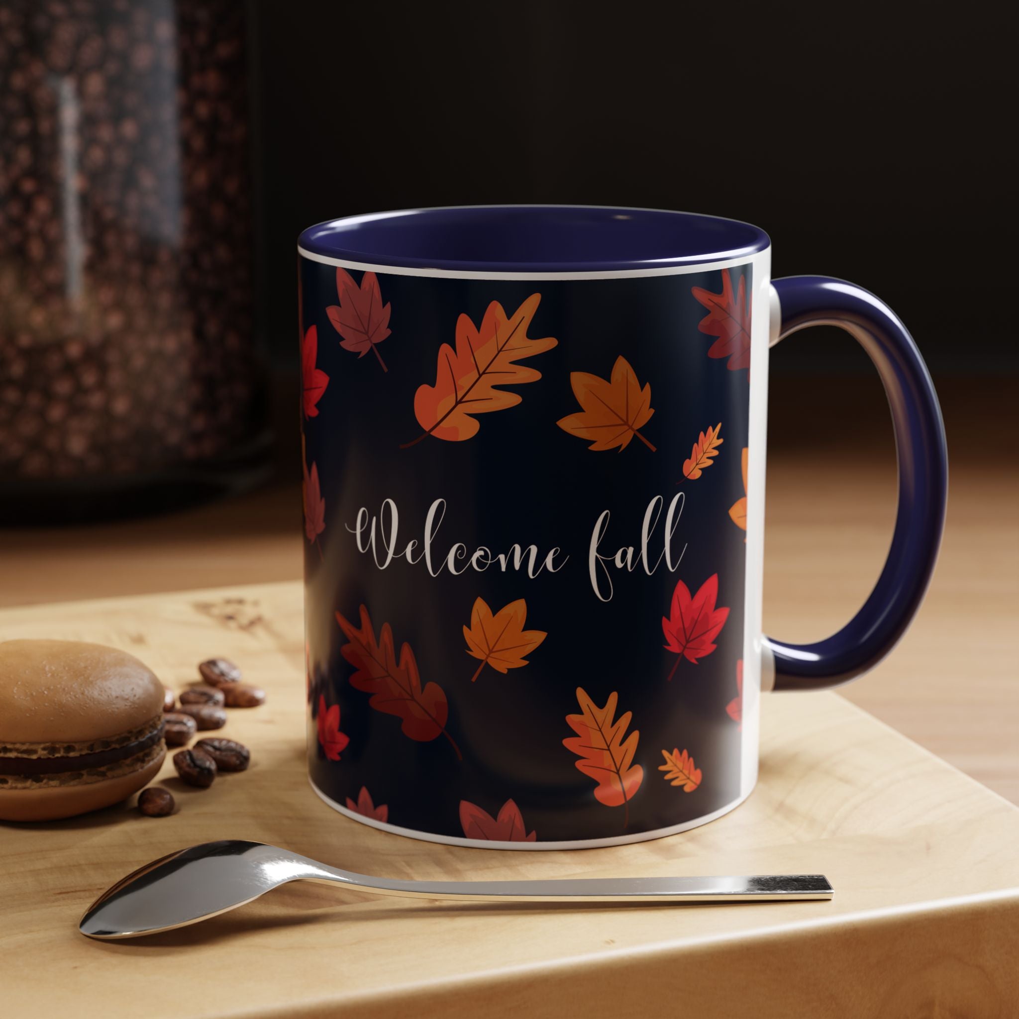 Welcome Fall Coffee Mug - Autumn Vibes, Seasonal Gift, Fall Decor, Hot Beverage Cup, Cozy Kitchenware