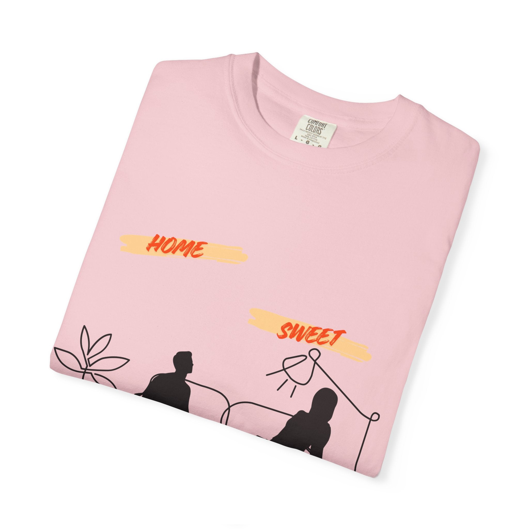 Home Sweet Dreams Unisex T-shirt, Cozy Gift, Casual Wear, Popular Home Theme, Graphic Tee for Dreamers, Gift for Housewarming