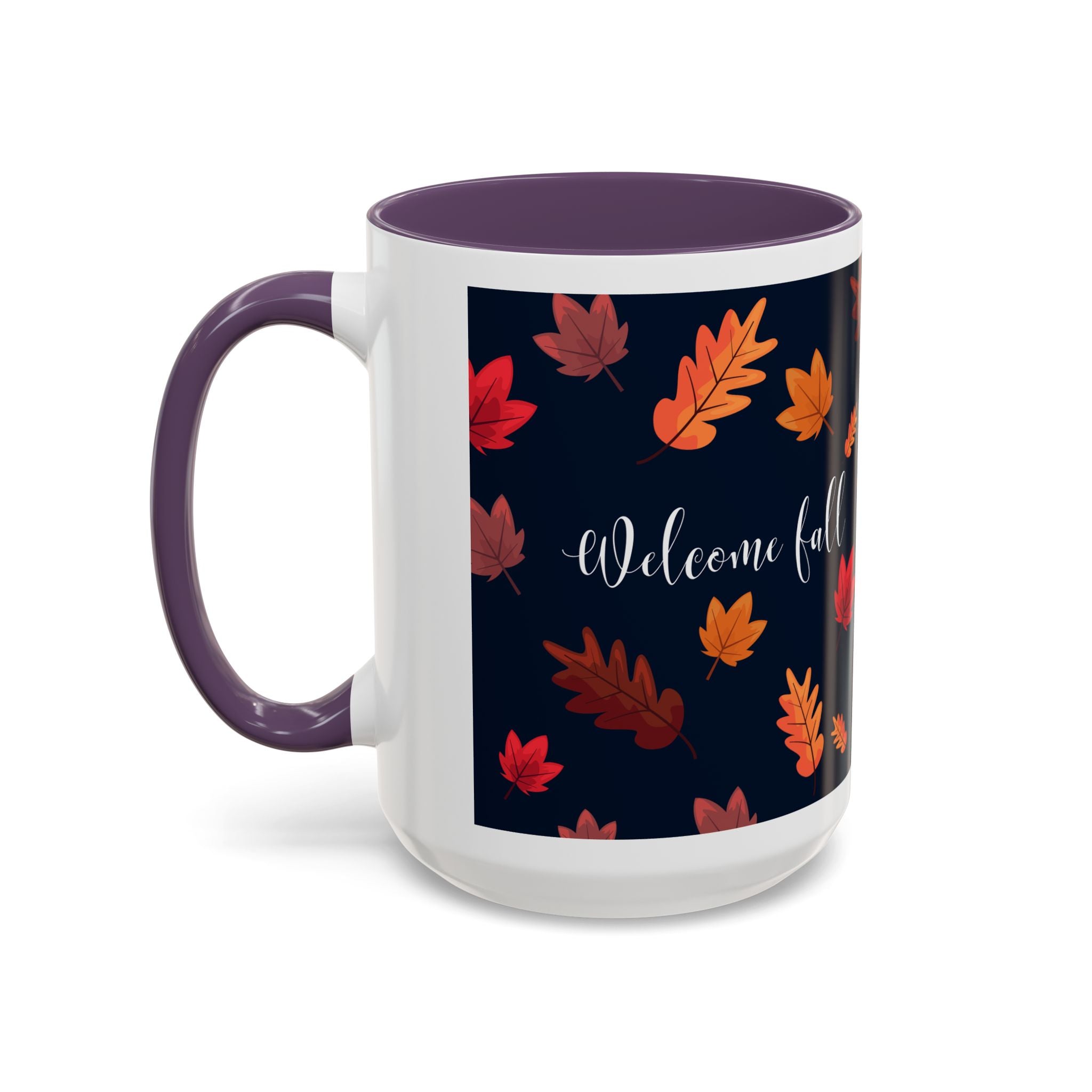 Welcome Fall Coffee Mug - Autumn Vibes, Seasonal Gift, Fall Decor, Hot Beverage Cup, Cozy Kitchenware