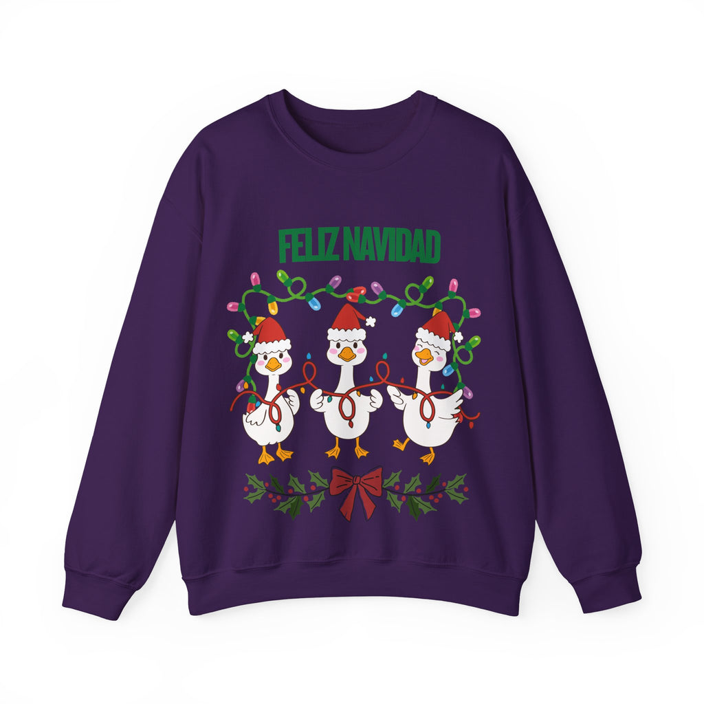 Festive Holiday Sweatshirt - Merry Christmas Crewneck, Cozy Winter Apparel, Ugly Sweater Alternative, Gift Idea for Her and Him