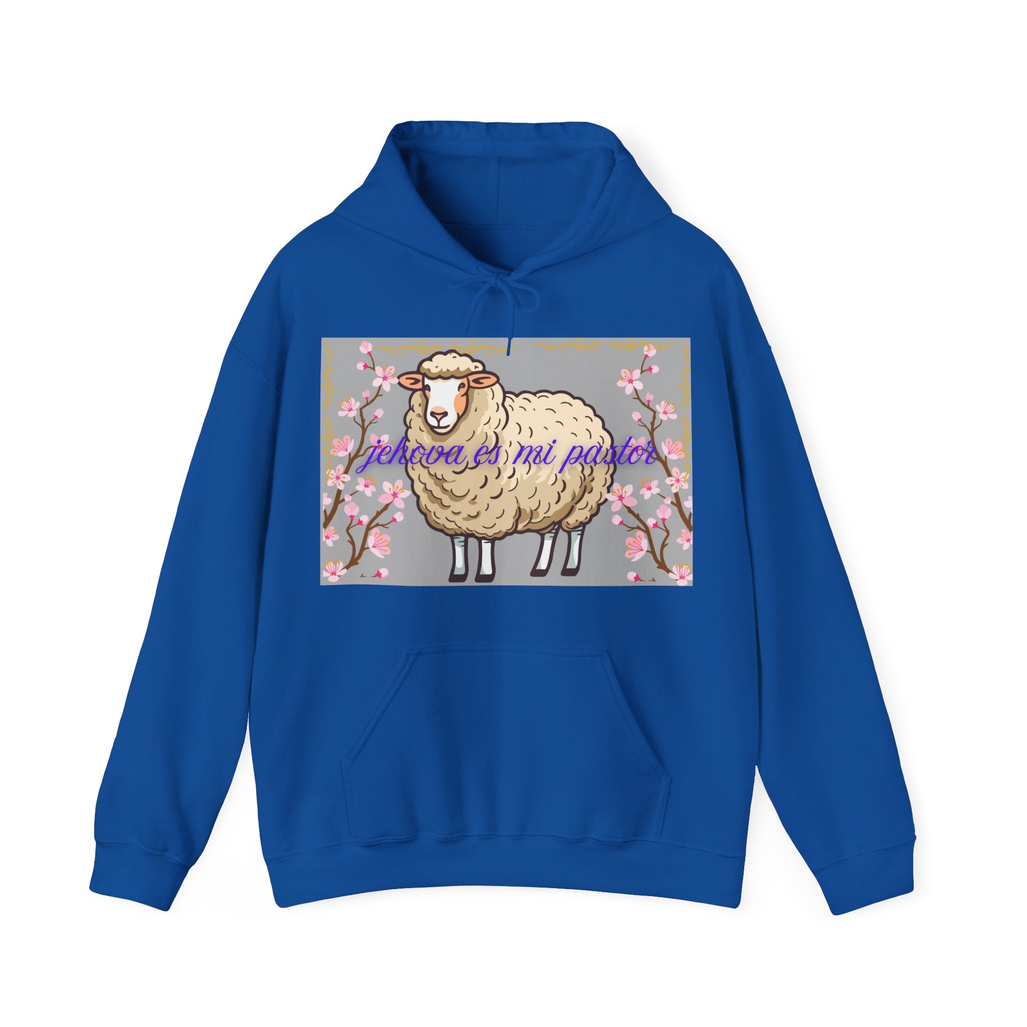 Whimsical Sheep Hoodie - Cozy Unisex Sweatshirt, Cute Gift for Animal Lovers, Spring Fashion, Perfect for Easter, Casual Wear