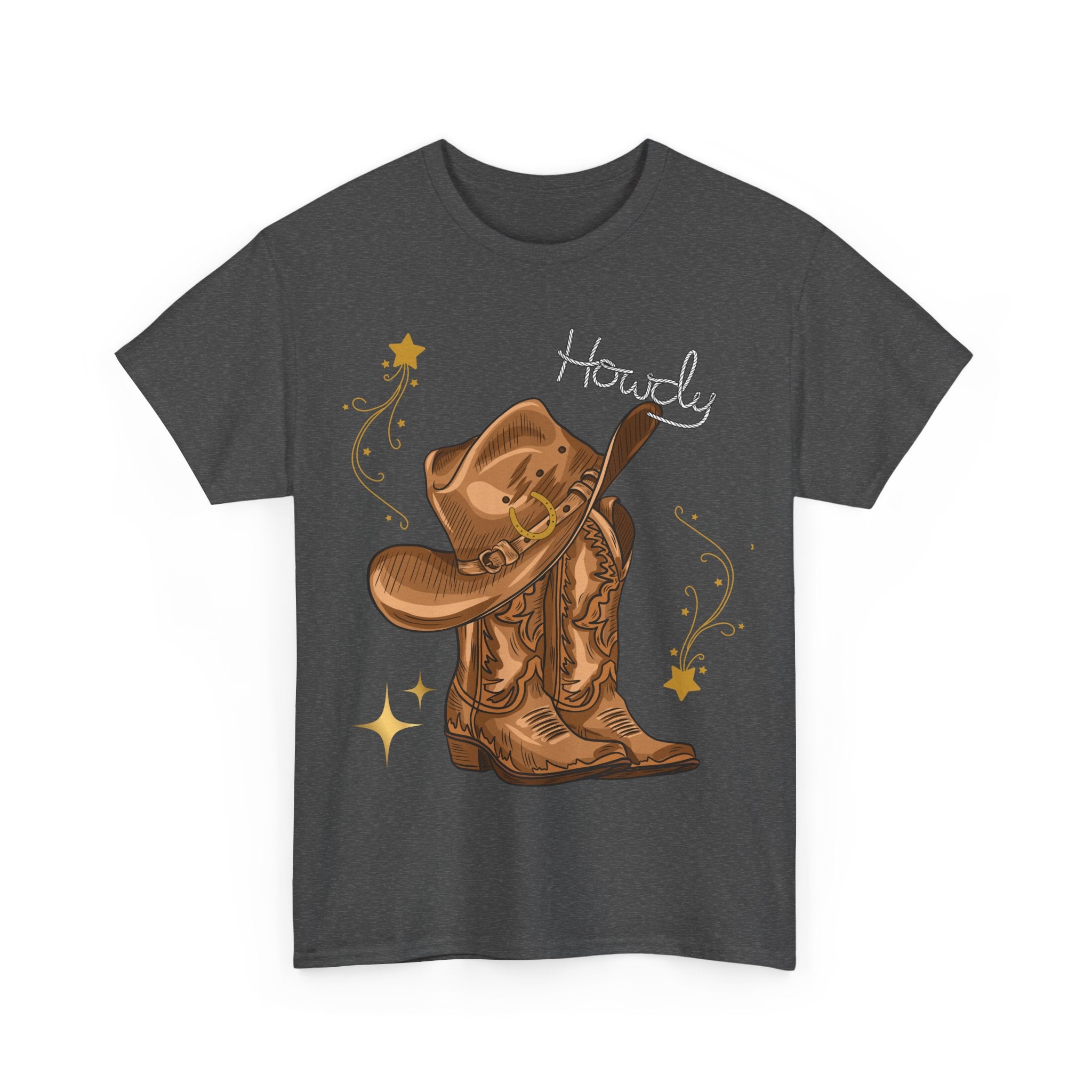 Howdy Cowboy Tee, Western Style Shirt, Unisex Cotton T-Shirt, Country Music Apparel, Rodeo Gift, Casual Everyday Wear