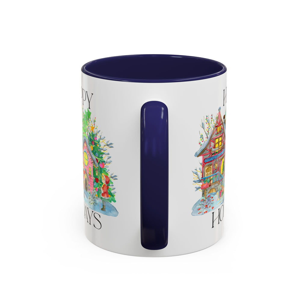 Festive Holiday Coffee Mug - Perfect Gift for Christmas, Winter Decor, Cozy Home Vibe, Holiday Gatherings, Cheerful Sips