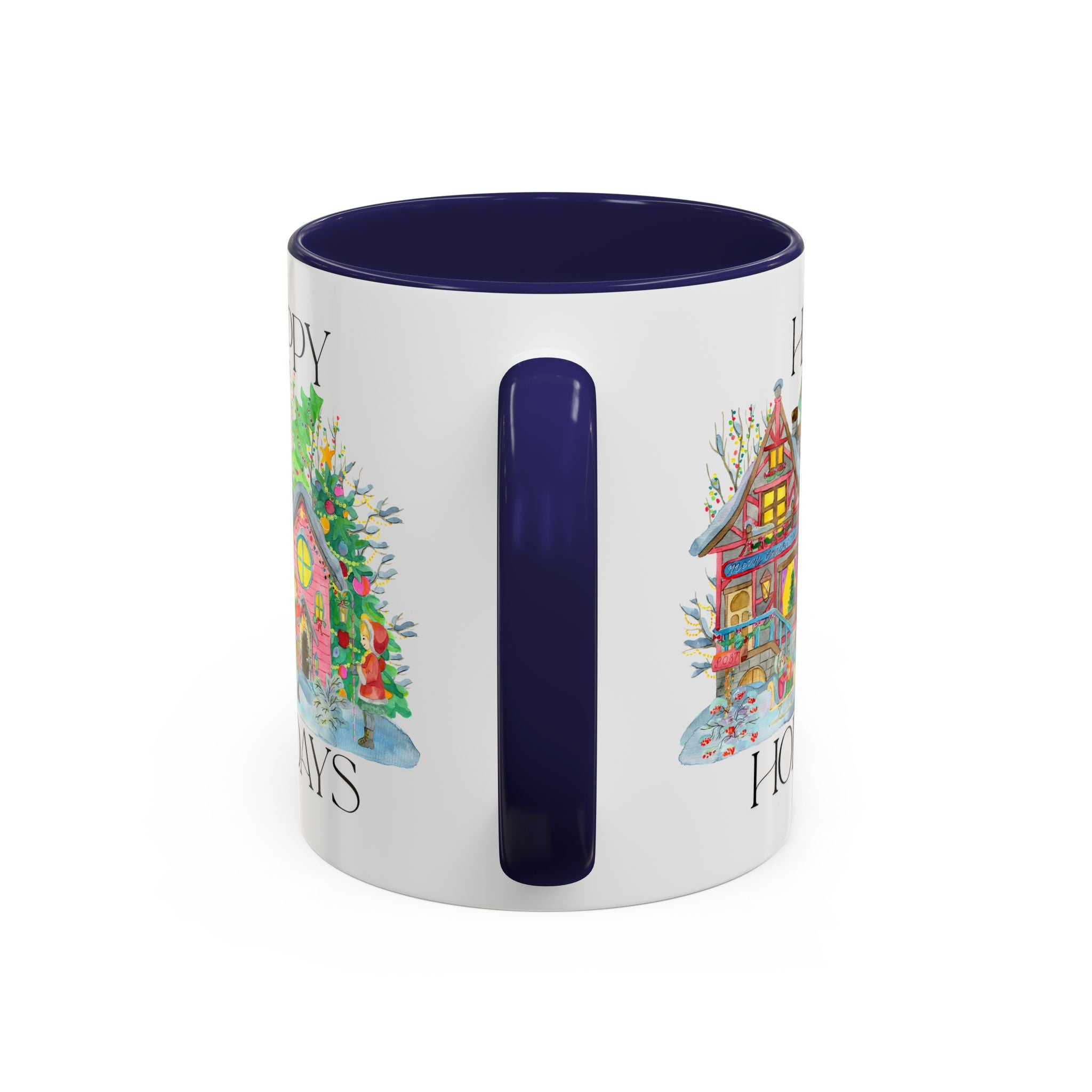 Festive Holiday Coffee Mug - Perfect Gift for Christmas, Winter Decor, Cozy Home Vibe, Holiday Gatherings, Cheerful Sips