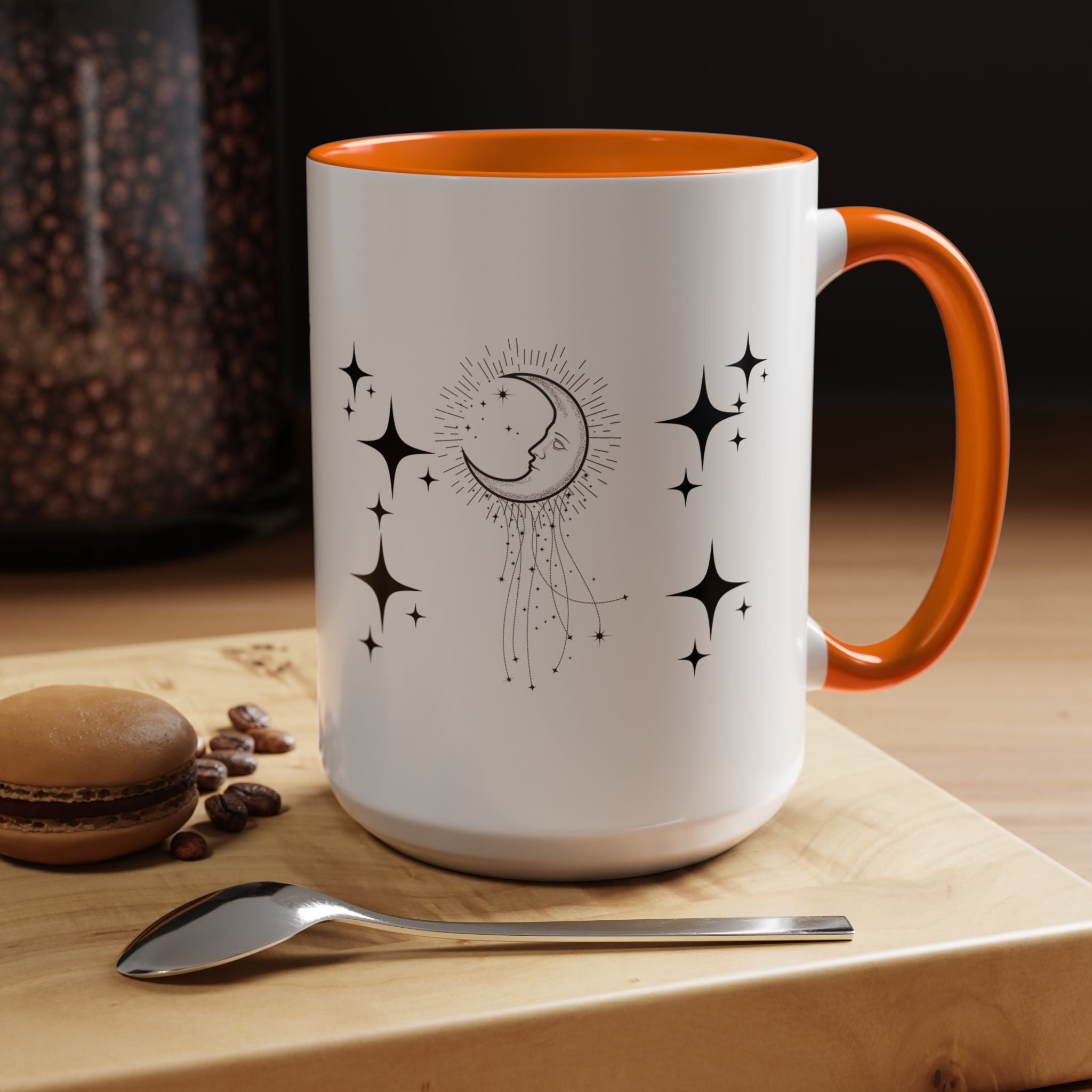 Celestial Dreamer Coffee Mug - Inspirational Gift, Moon and Star Design, Cosmic Vibe, Perfect for Home, Office, Astrophysics Lovers, [...]